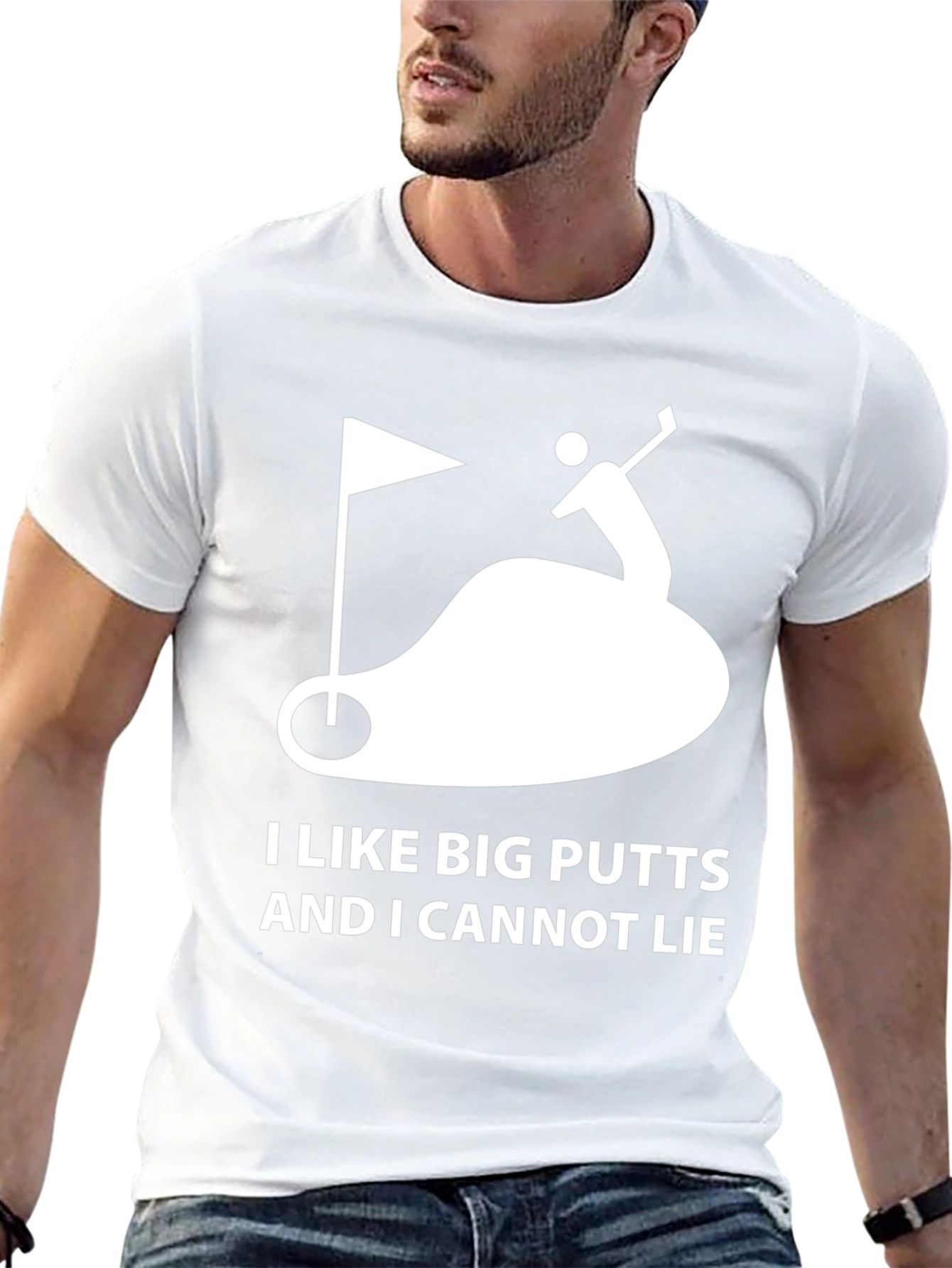 I Like Big Putts Funny Golfing T-Shirt