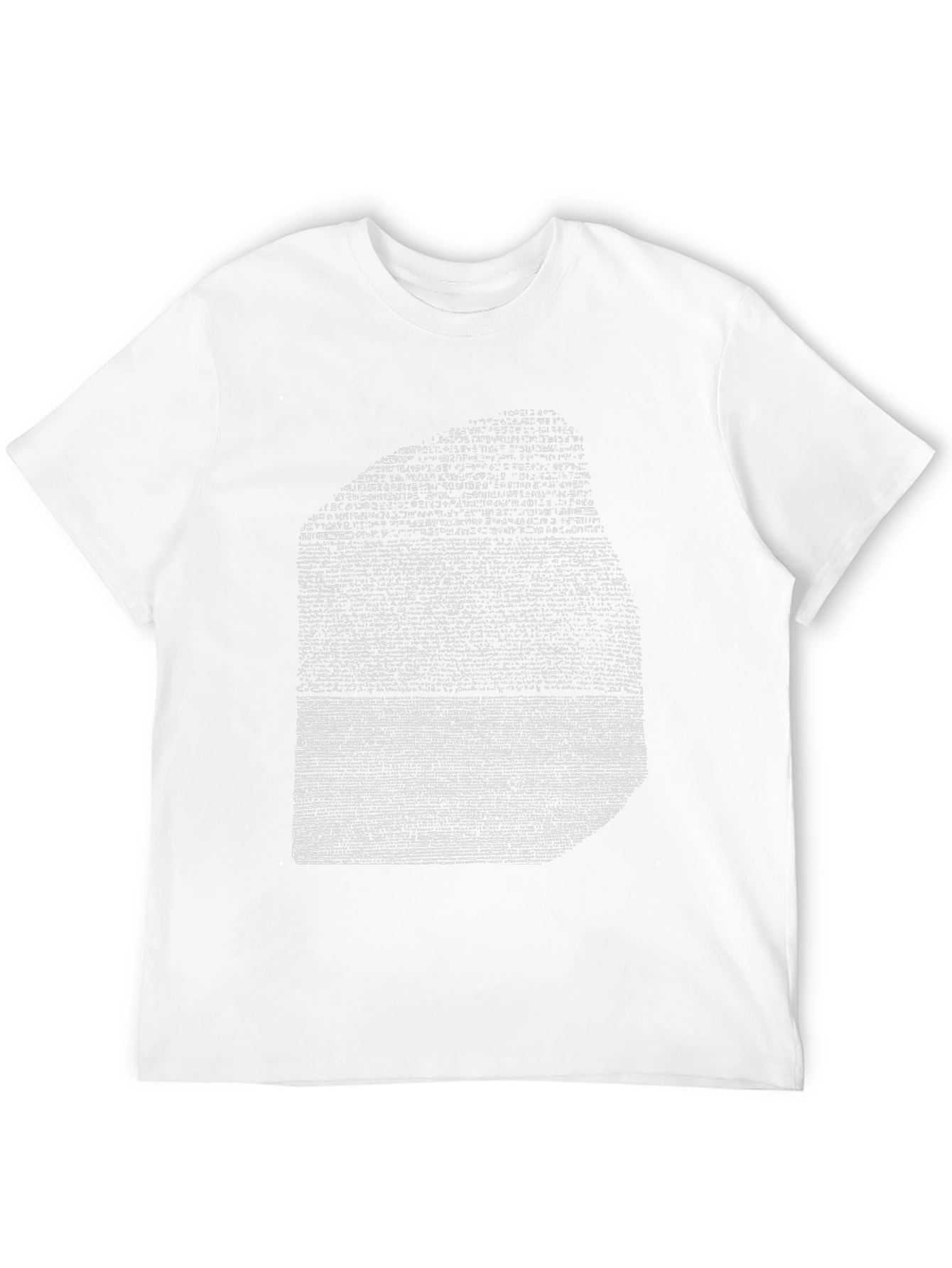 Rosetta Stone Graphic T-Shirt - Black Cotton Tee