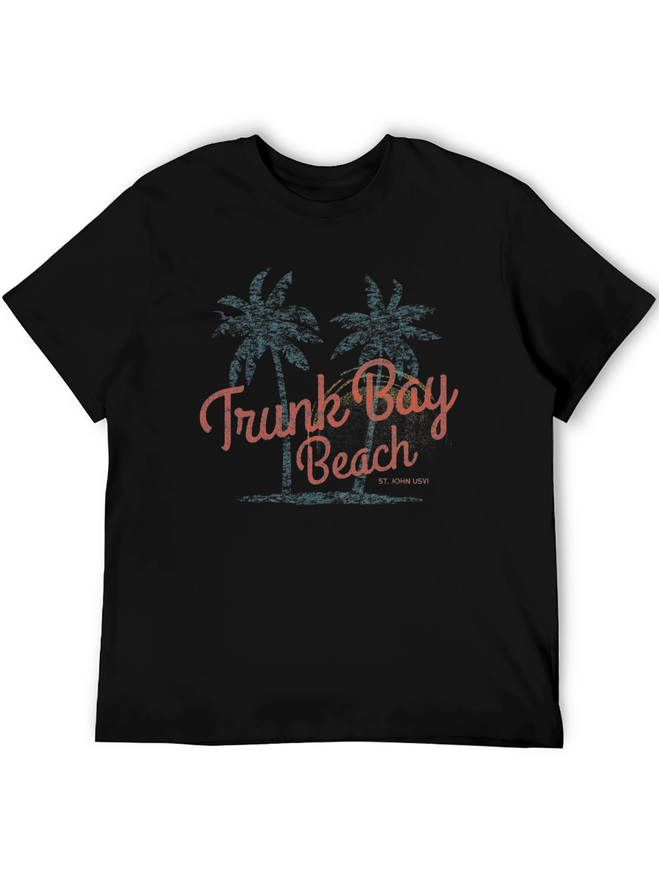 Trunk Bay Beach Graphic Tee - Island Style
