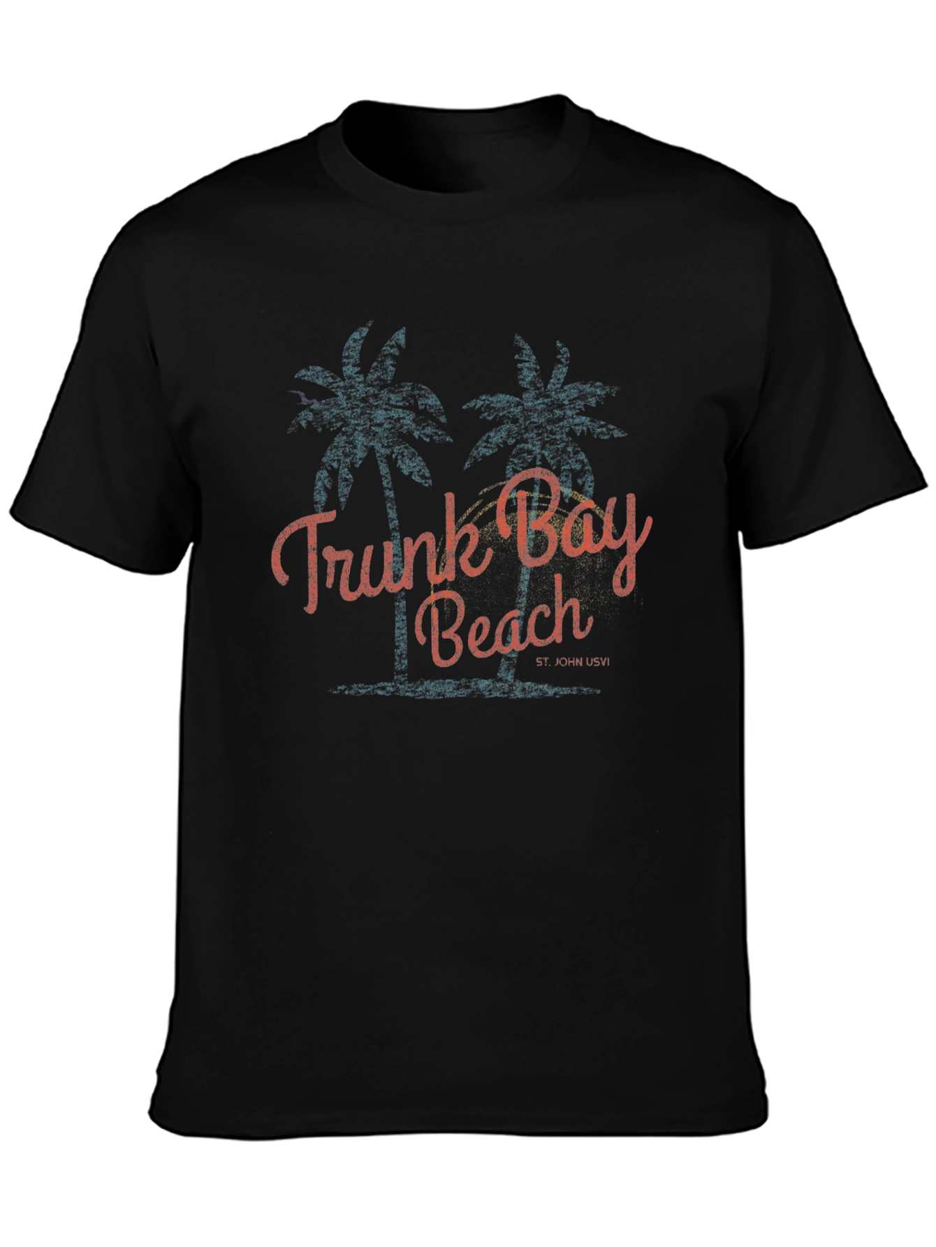 Trunk Bay Beach Graphic Tee - Island Style