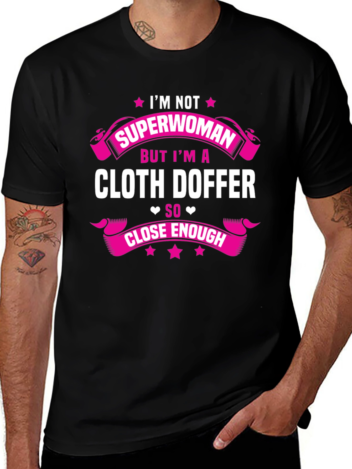 Cloth Doffer T-Shirt - Superwoman Alternative