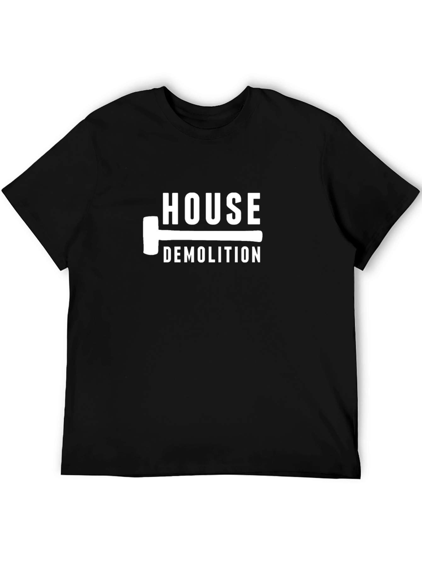 House Demolition Graphic Tee - Black