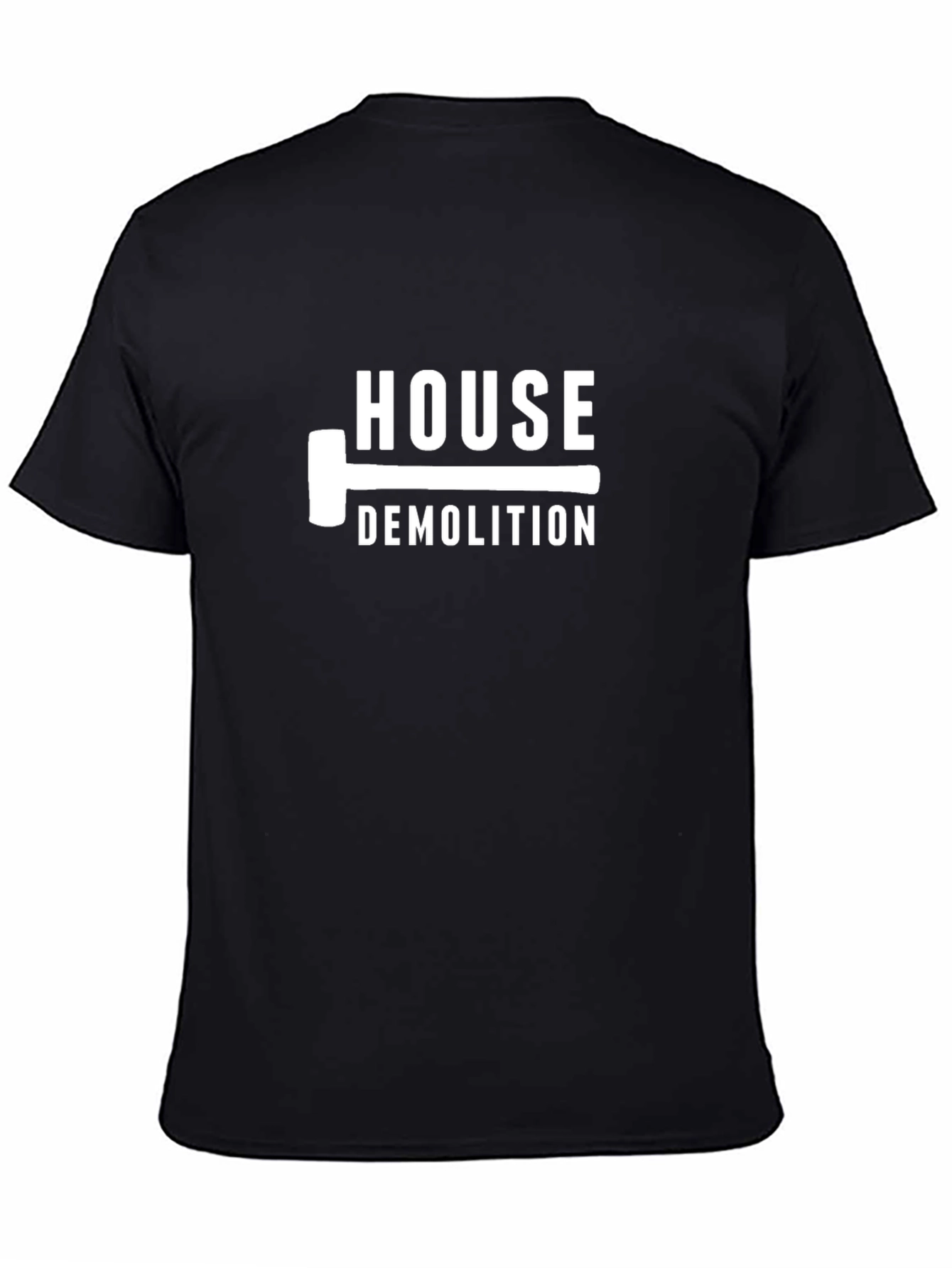 House Demolition Graphic Tee - Black