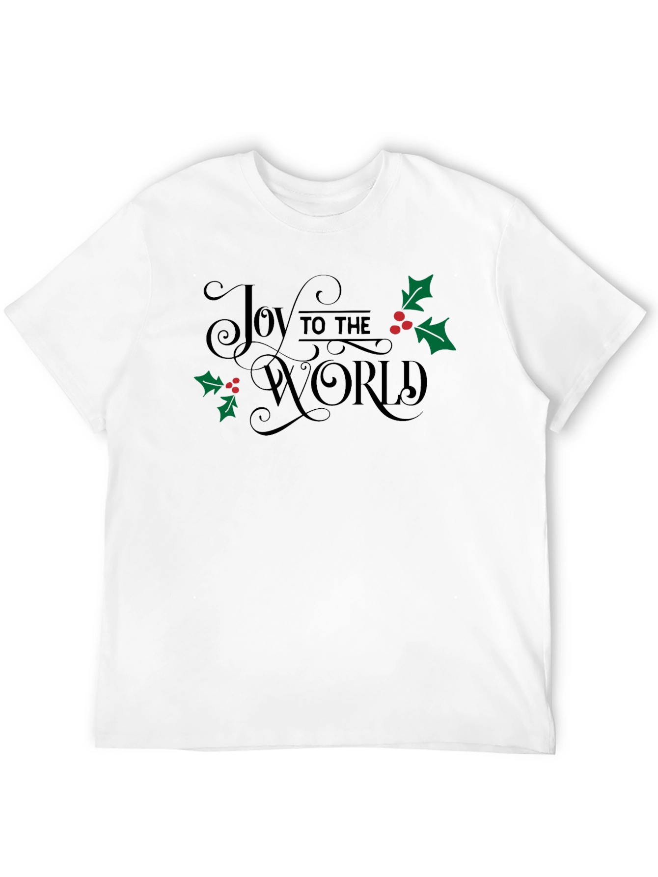 Joy to the World Christmas Graphic Tee
