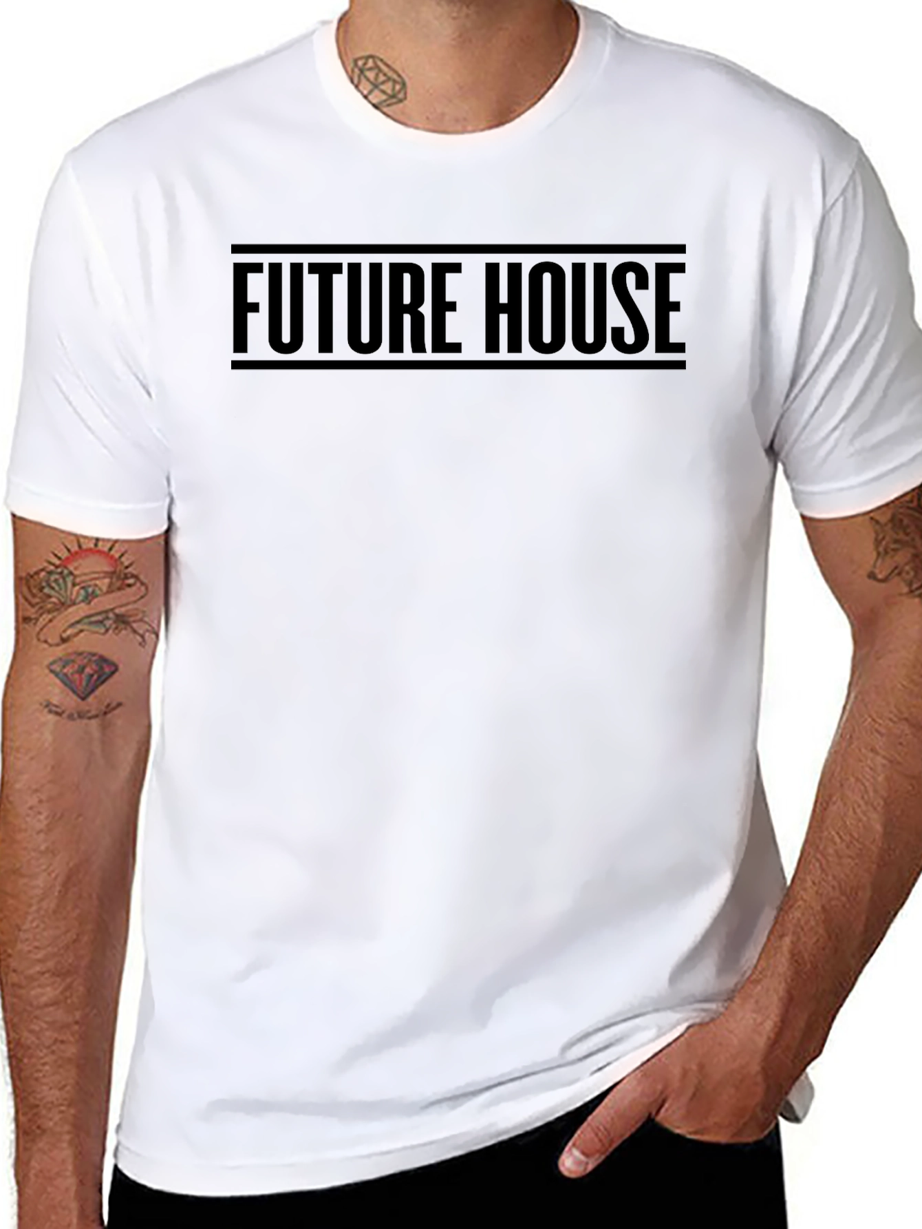 Future House Black T-Shirt