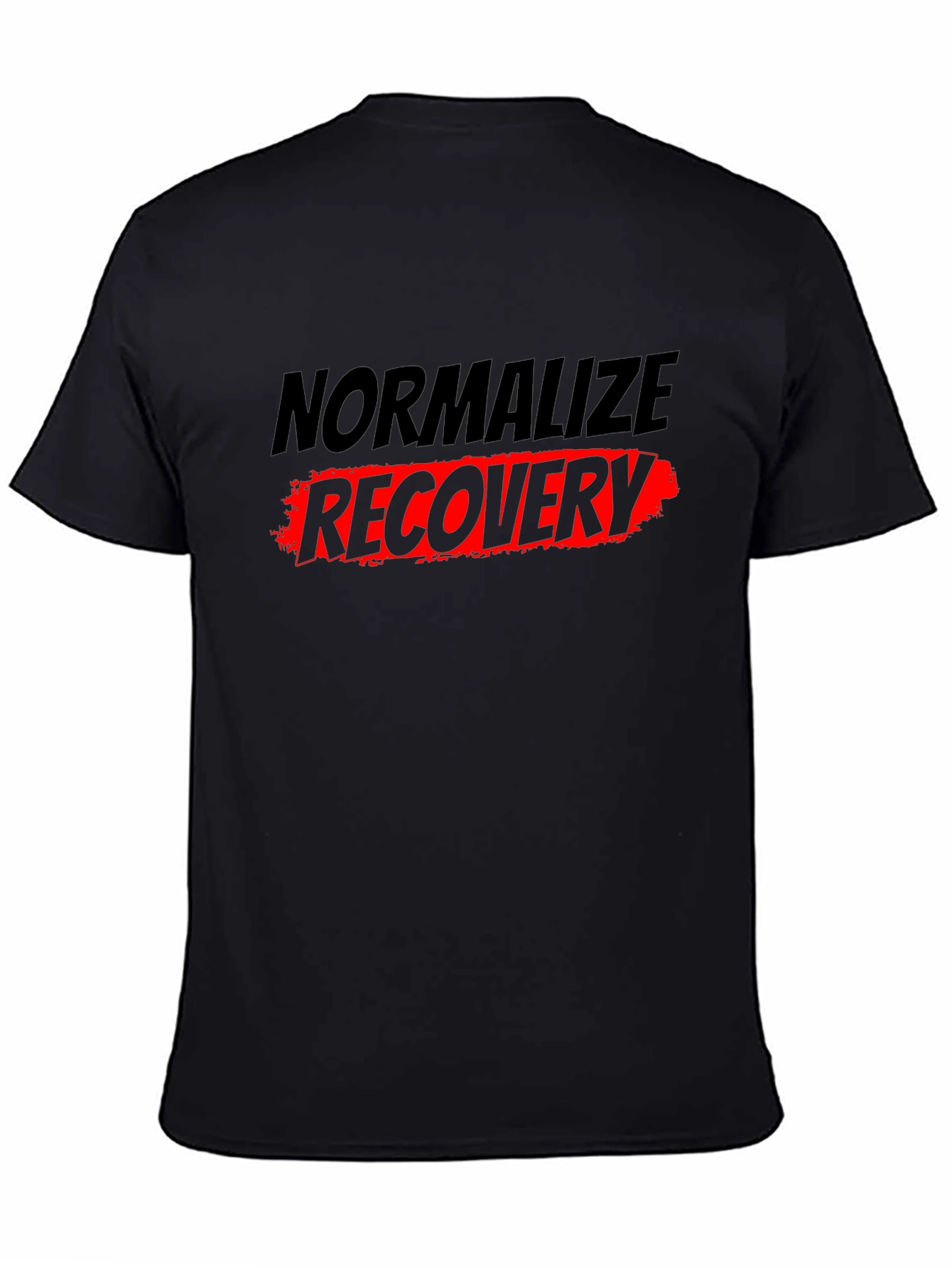 Normalize Recovery Graphic Tee - Black