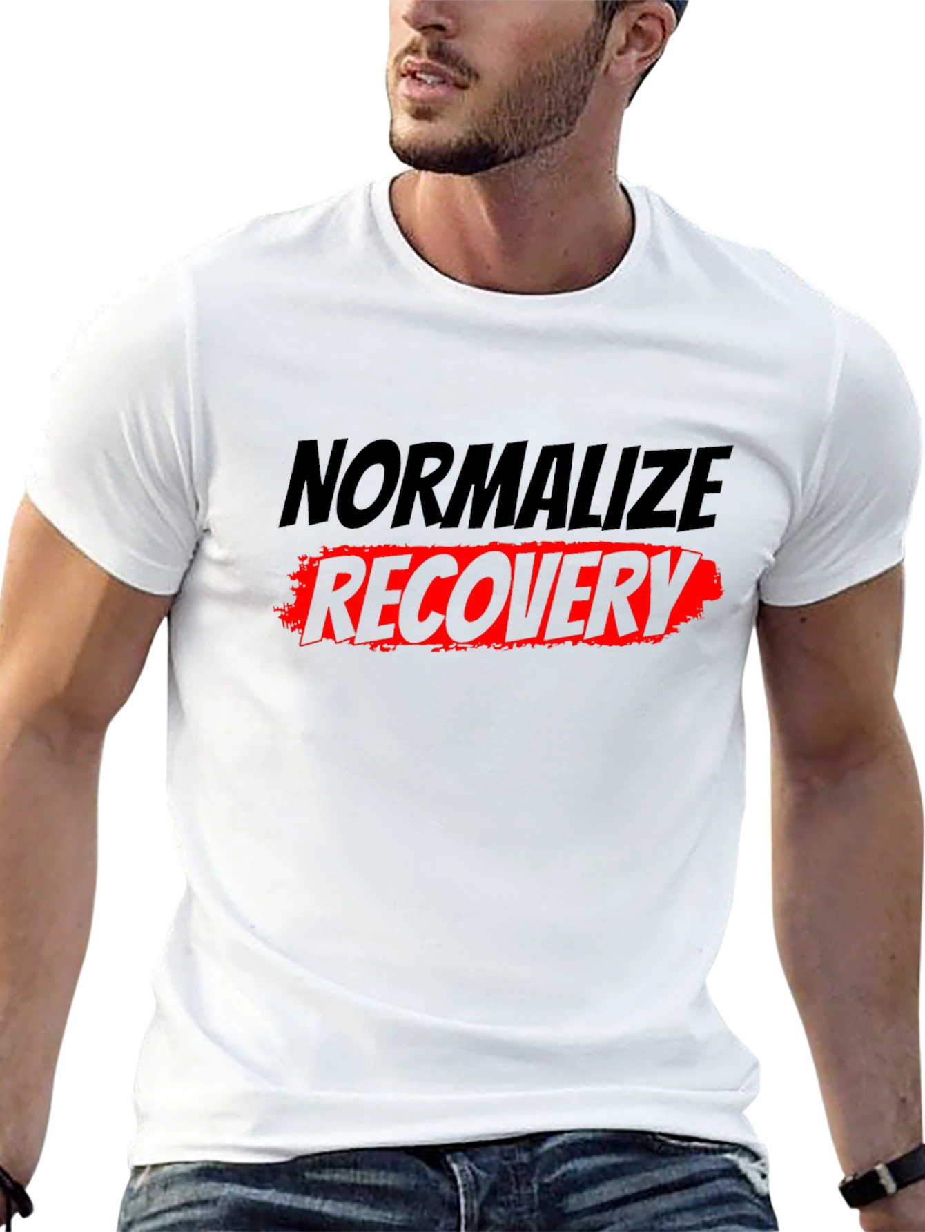Normalize Recovery Graphic Tee - Black