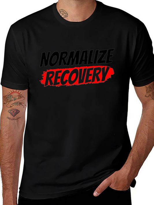 Normalize Recovery Graphic Tee - Black