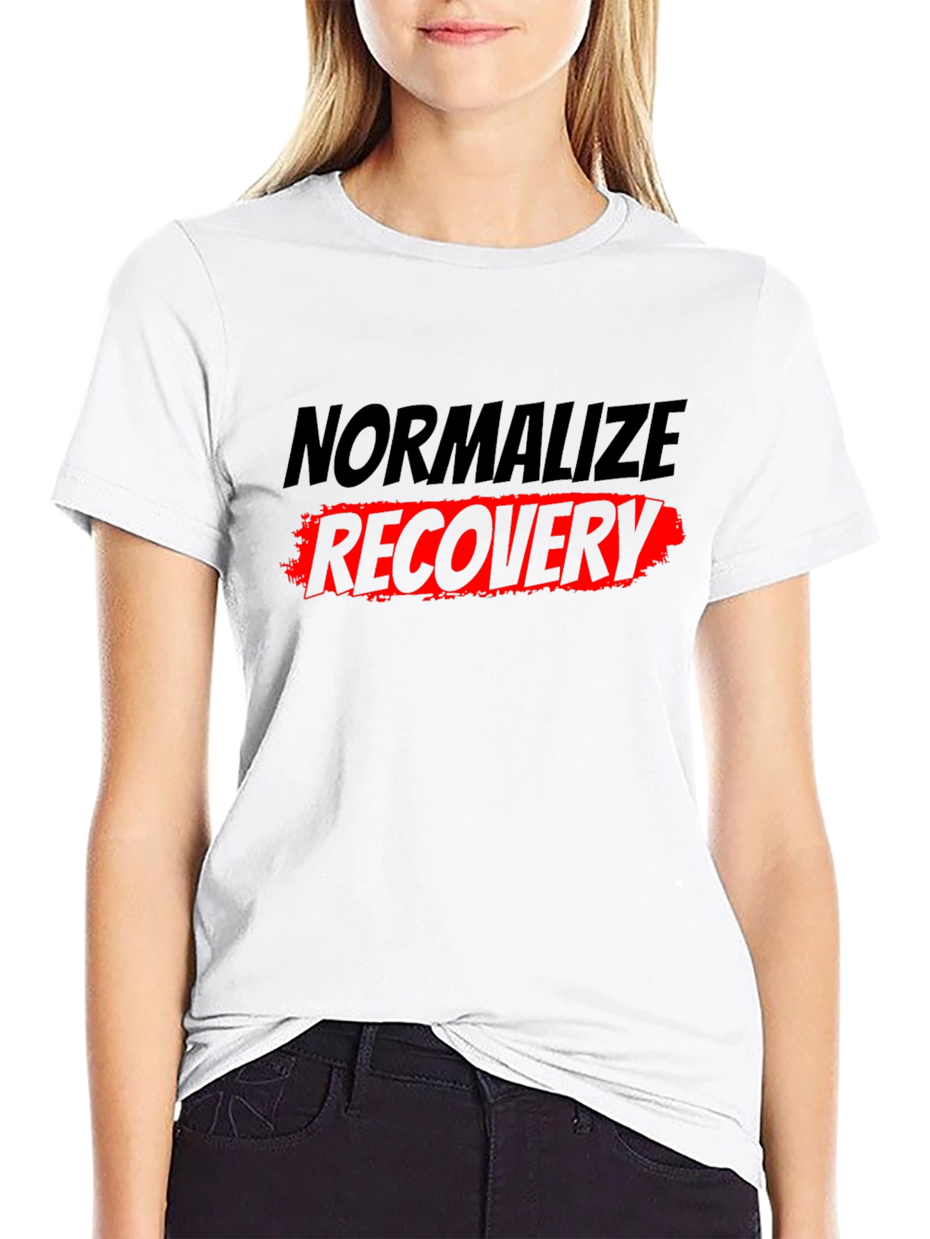 Normalize Recovery Graphic Tee - Black