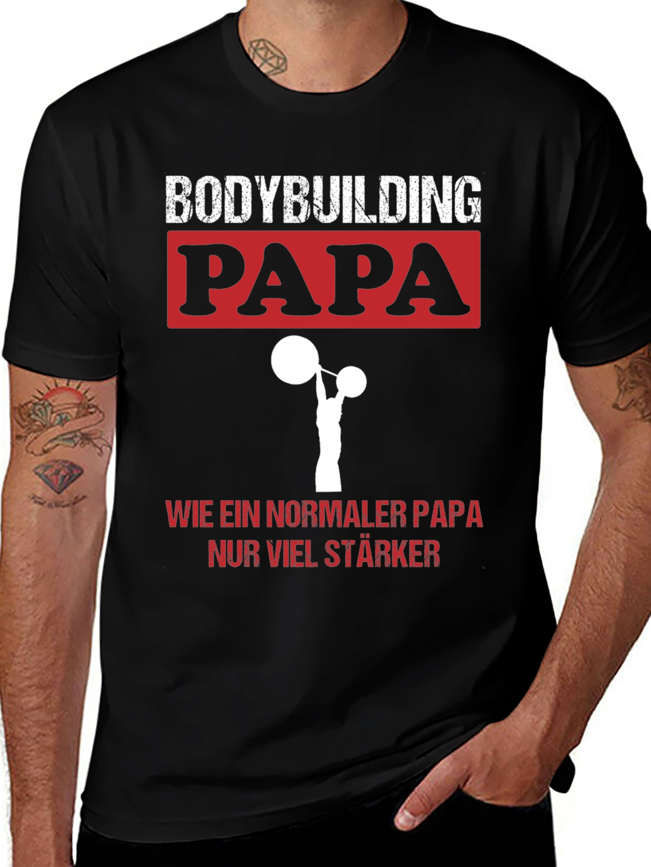 Bodybuilding Papa T-Shirt