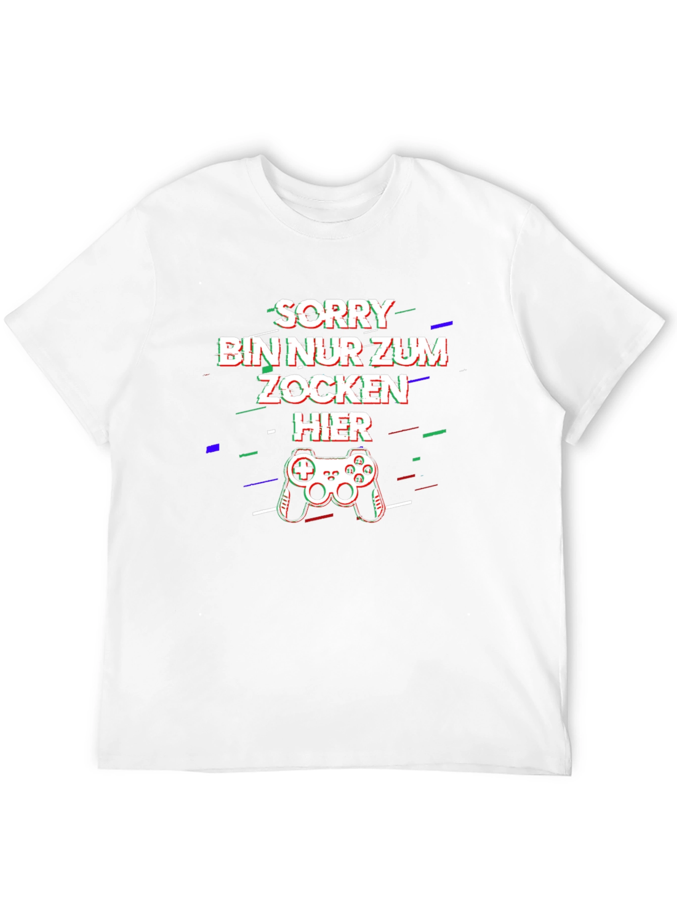 Sorry Bin Nur Zum Zocken Hier T-Shirt