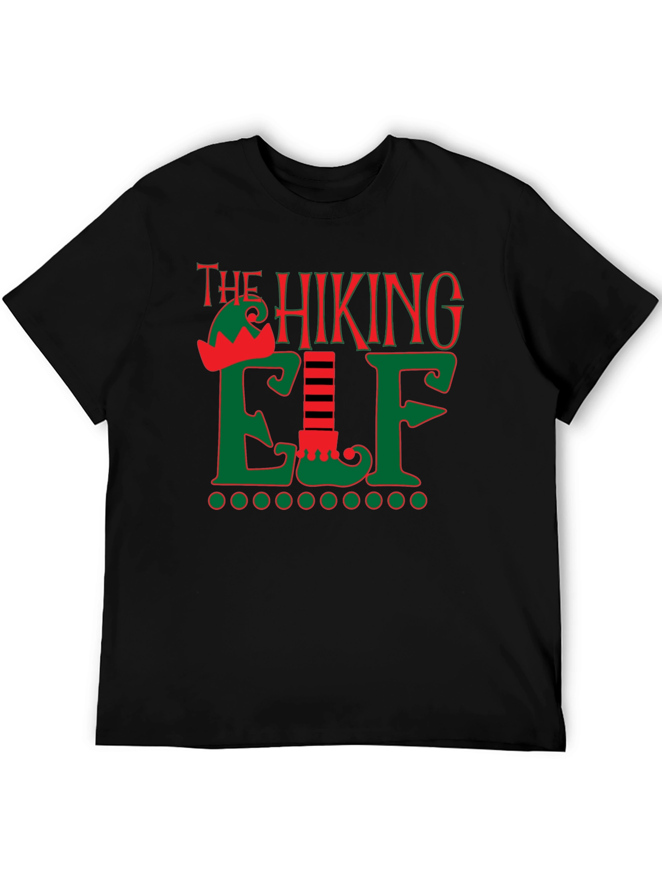 The Hiking Elf Holiday T-Shirt