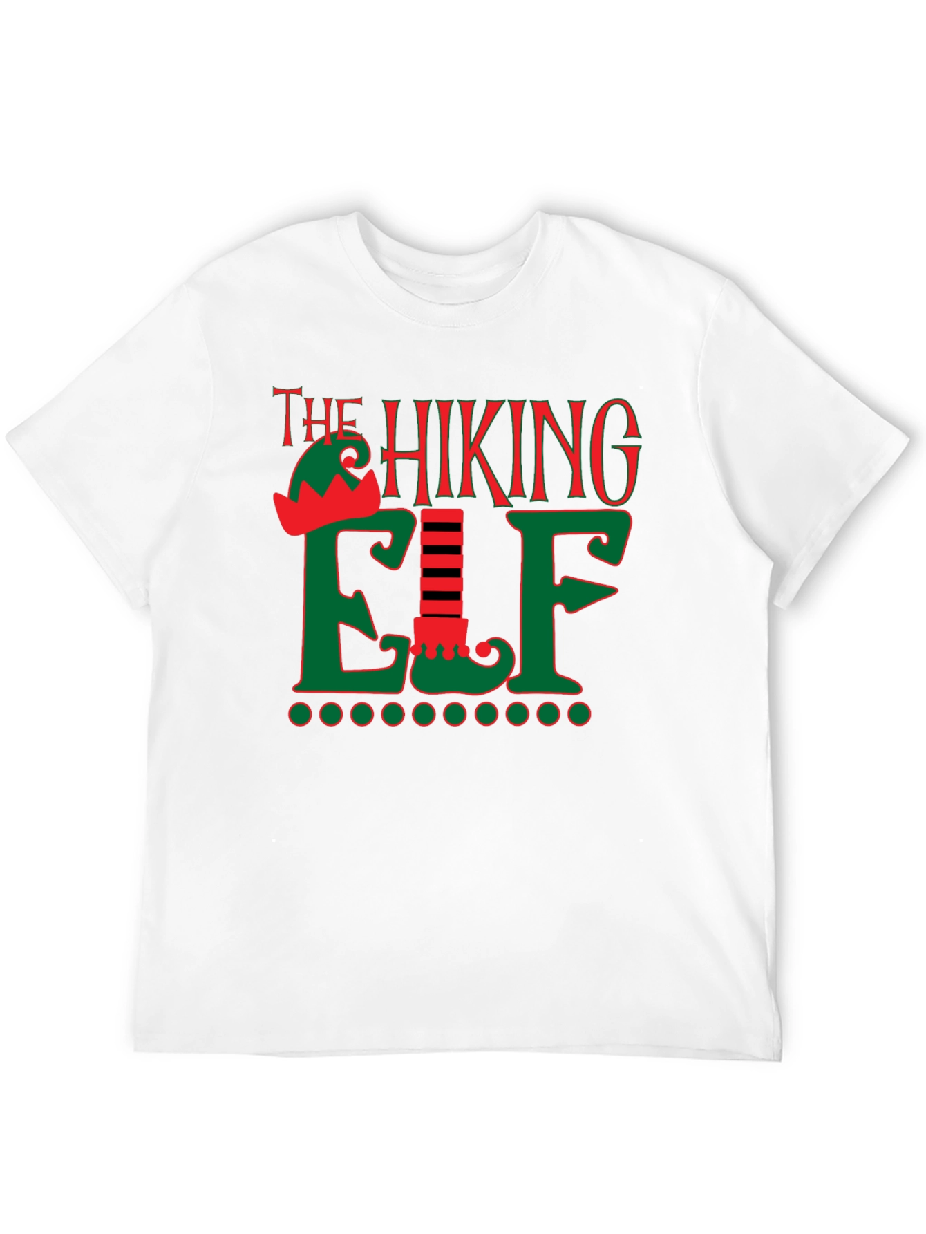 The Hiking Elf Holiday T-Shirt