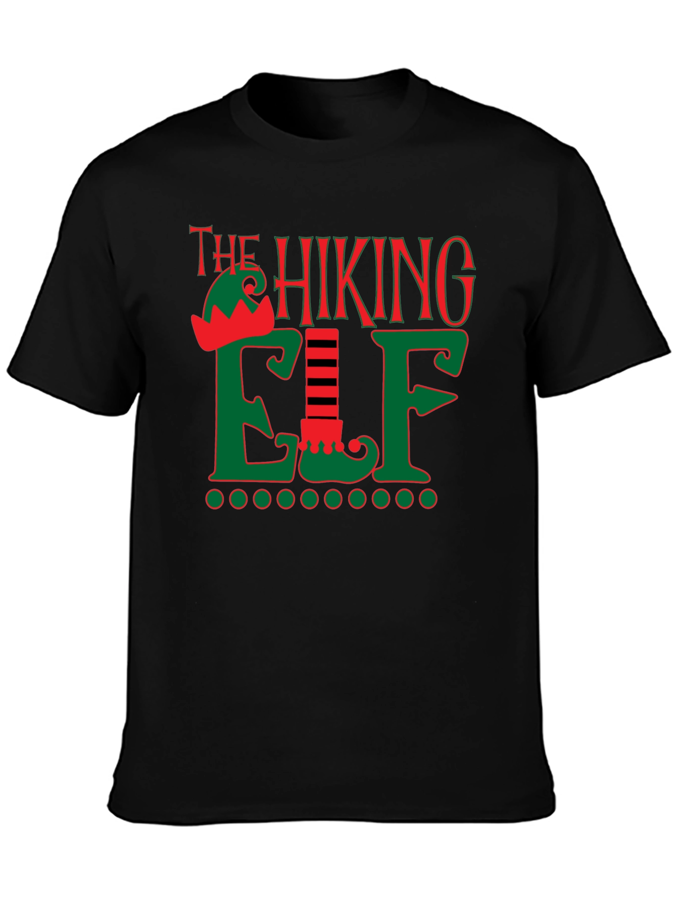 The Hiking Elf Holiday T-Shirt