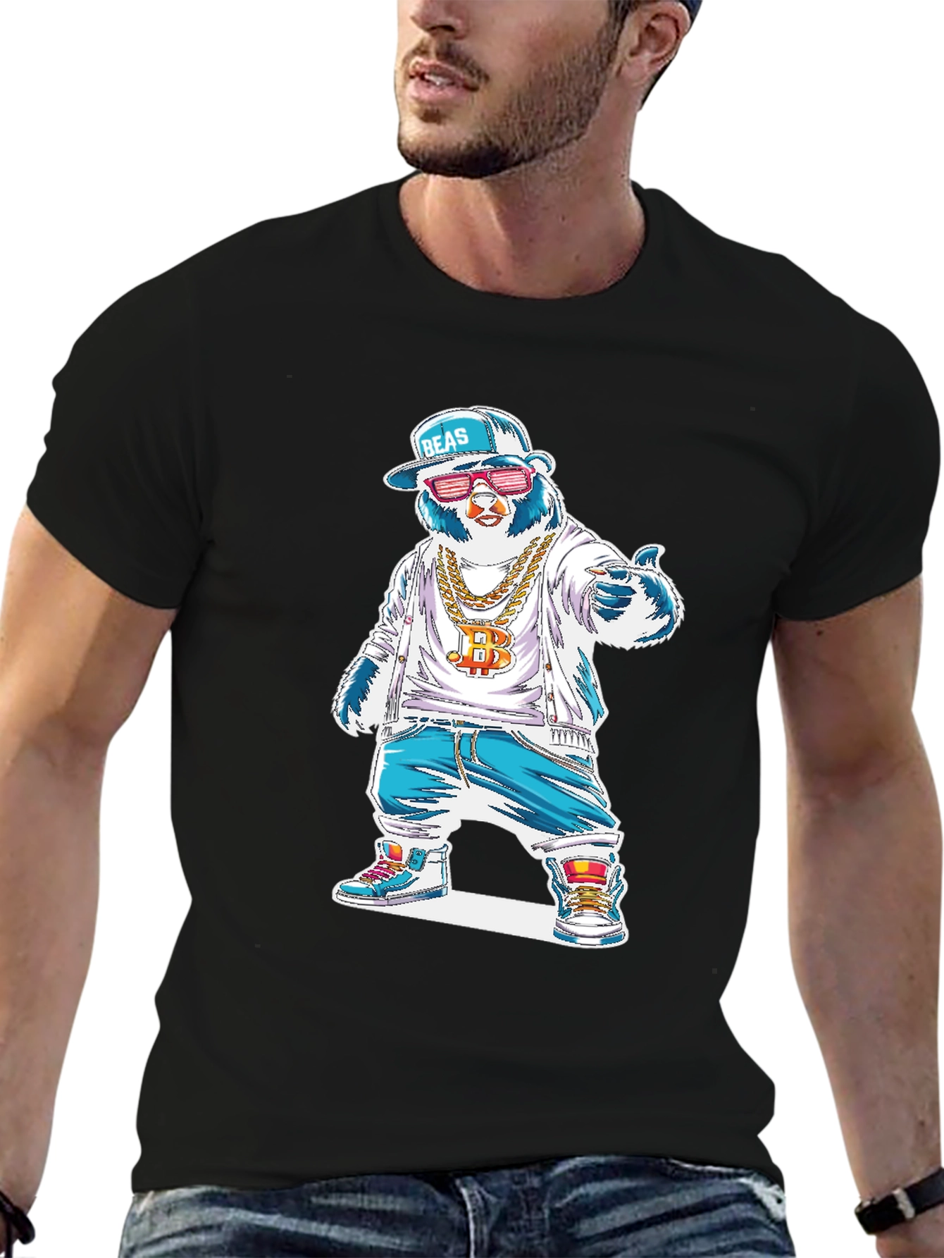 Cool Bear T-Shirt - Streetwear Style