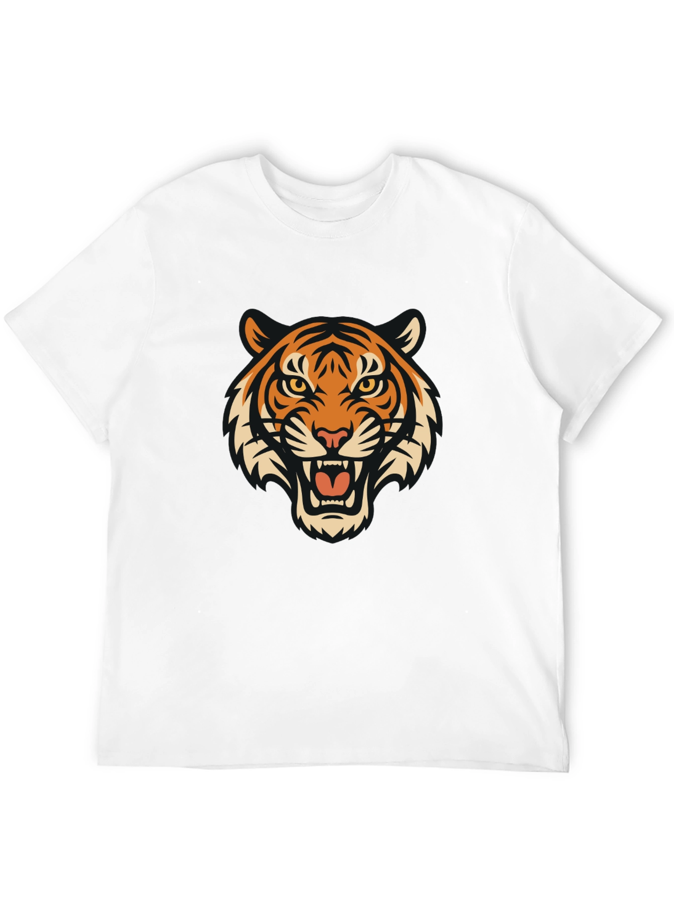Black Tiger Graphic Tee - Fierce Style