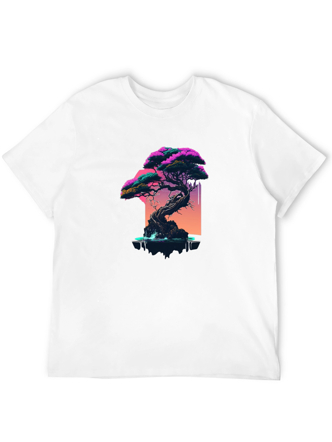 Bonsai Tree Graphic Tee - Stylish Casual Wear