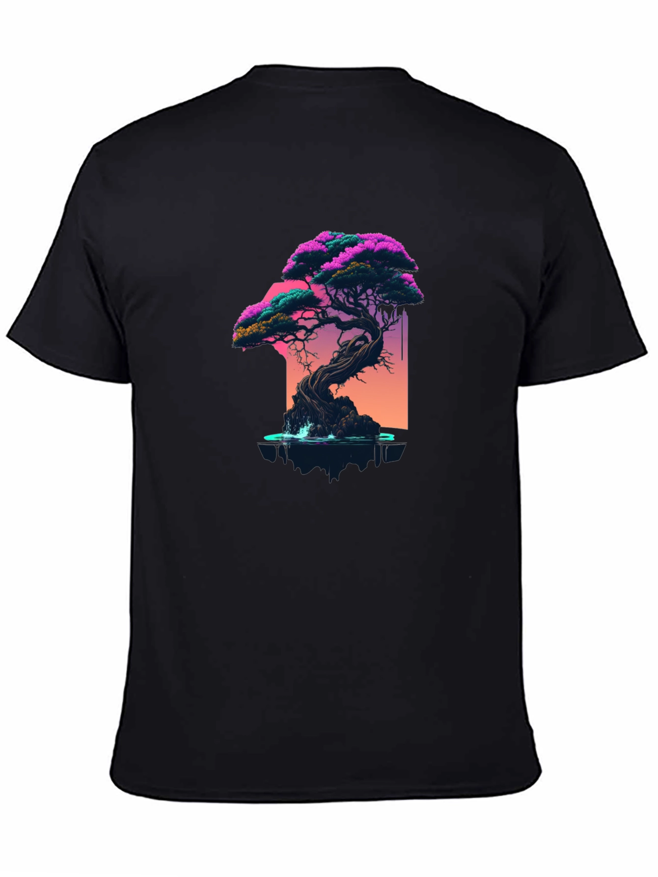 Bonsai Tree Graphic Tee - Stylish Casual Wear