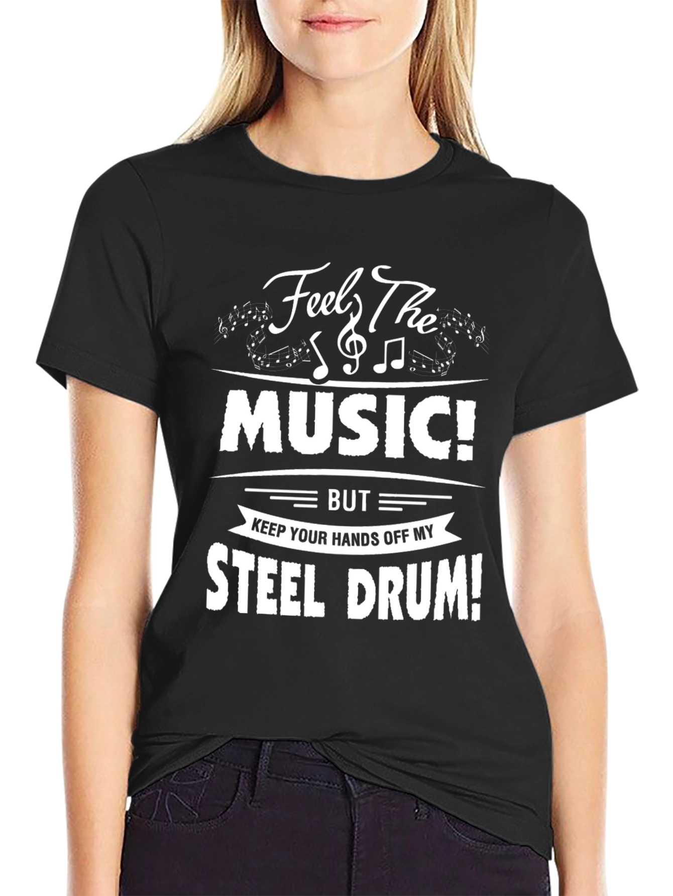 Feel The Music! Steel Drum T-Shirt