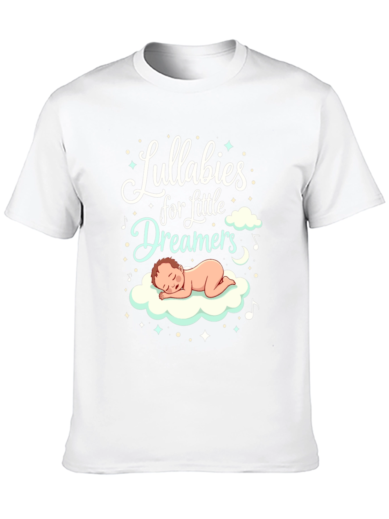 Lullabies for Little Dreamers Black Graphic Tee