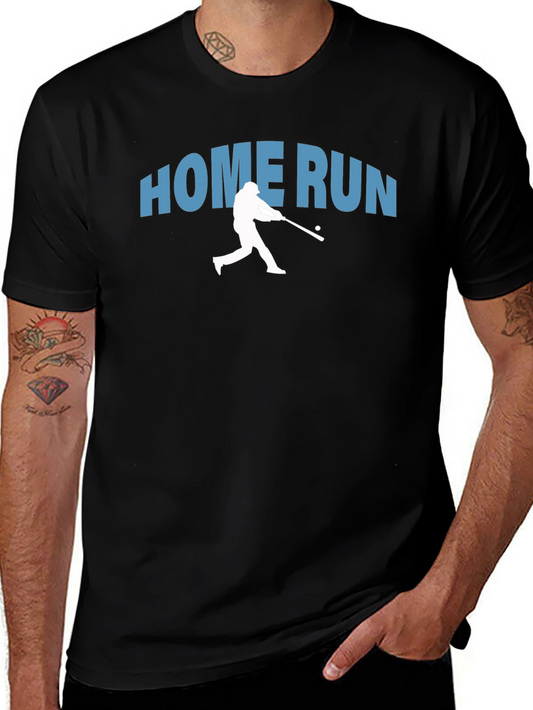 Home Run Baseball Graphic T-Shirt
