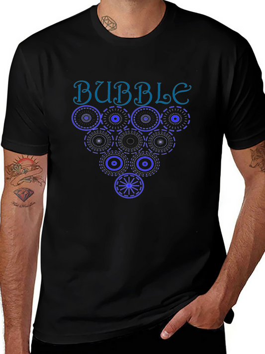 Bubble Graphic T-Shirt - Black