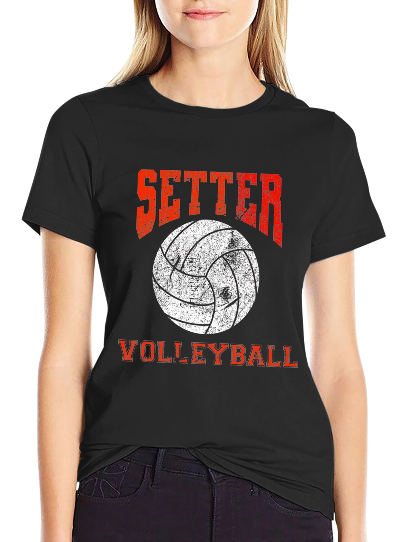 Setter Volleyball Graphic T-Shirt