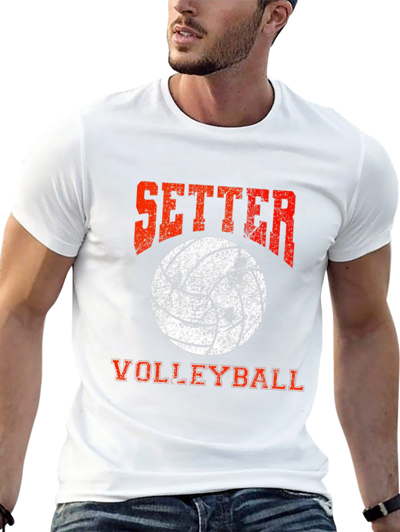 Setter Volleyball Graphic T-Shirt