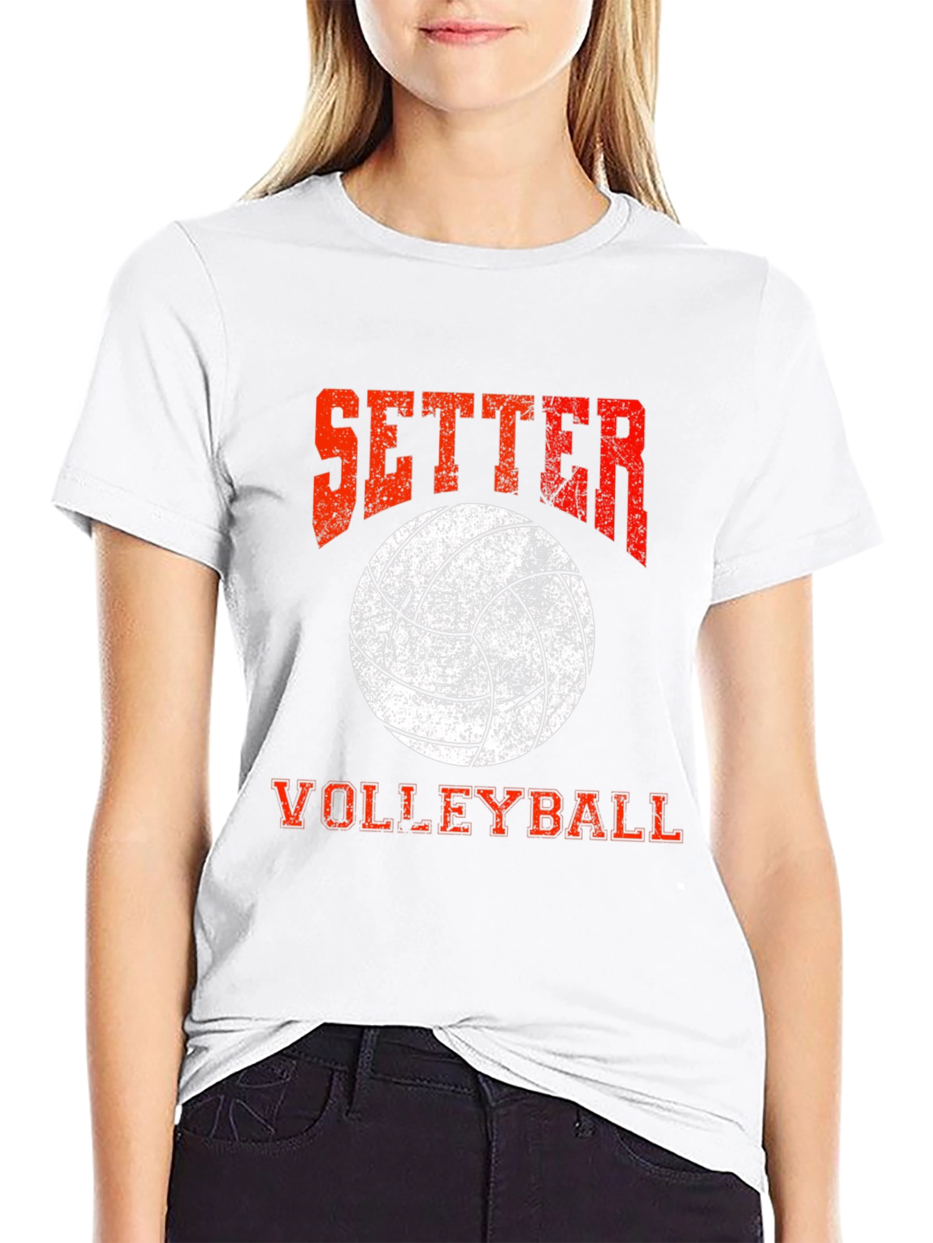 Setter Volleyball Graphic T-Shirt