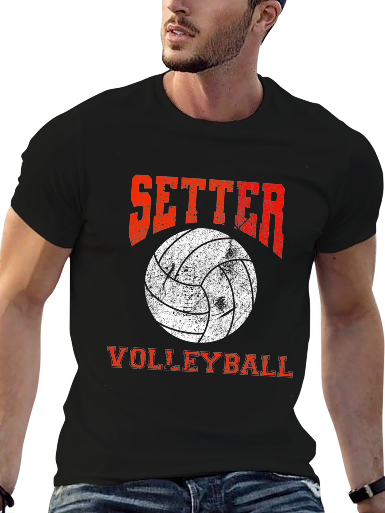 Setter Volleyball Graphic T-Shirt