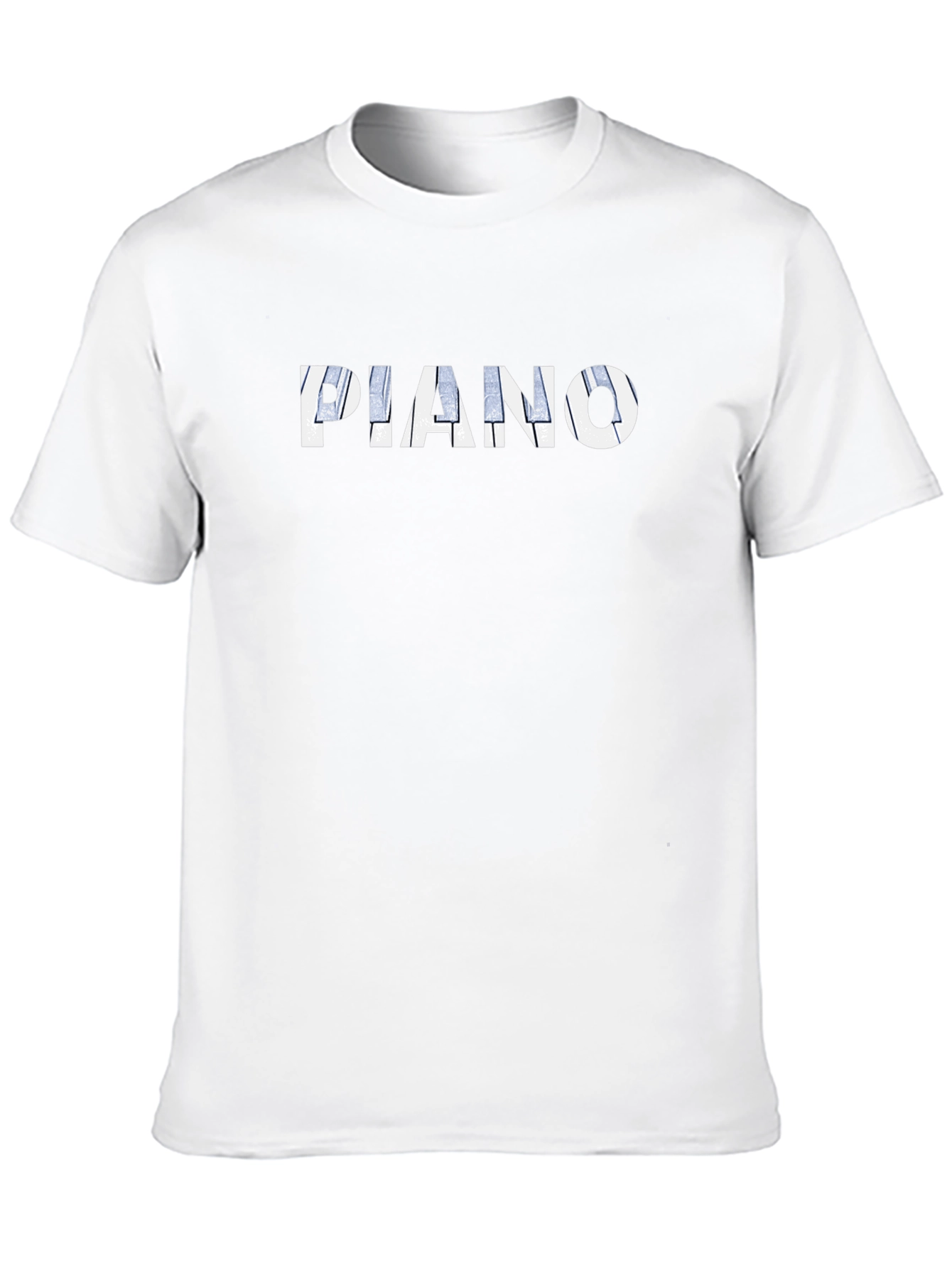Piano Keys T-Shirt - Unique Musical Design