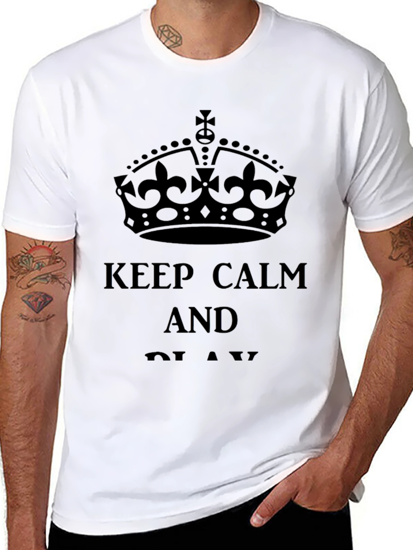 Keep Calm and Play T-Shirt