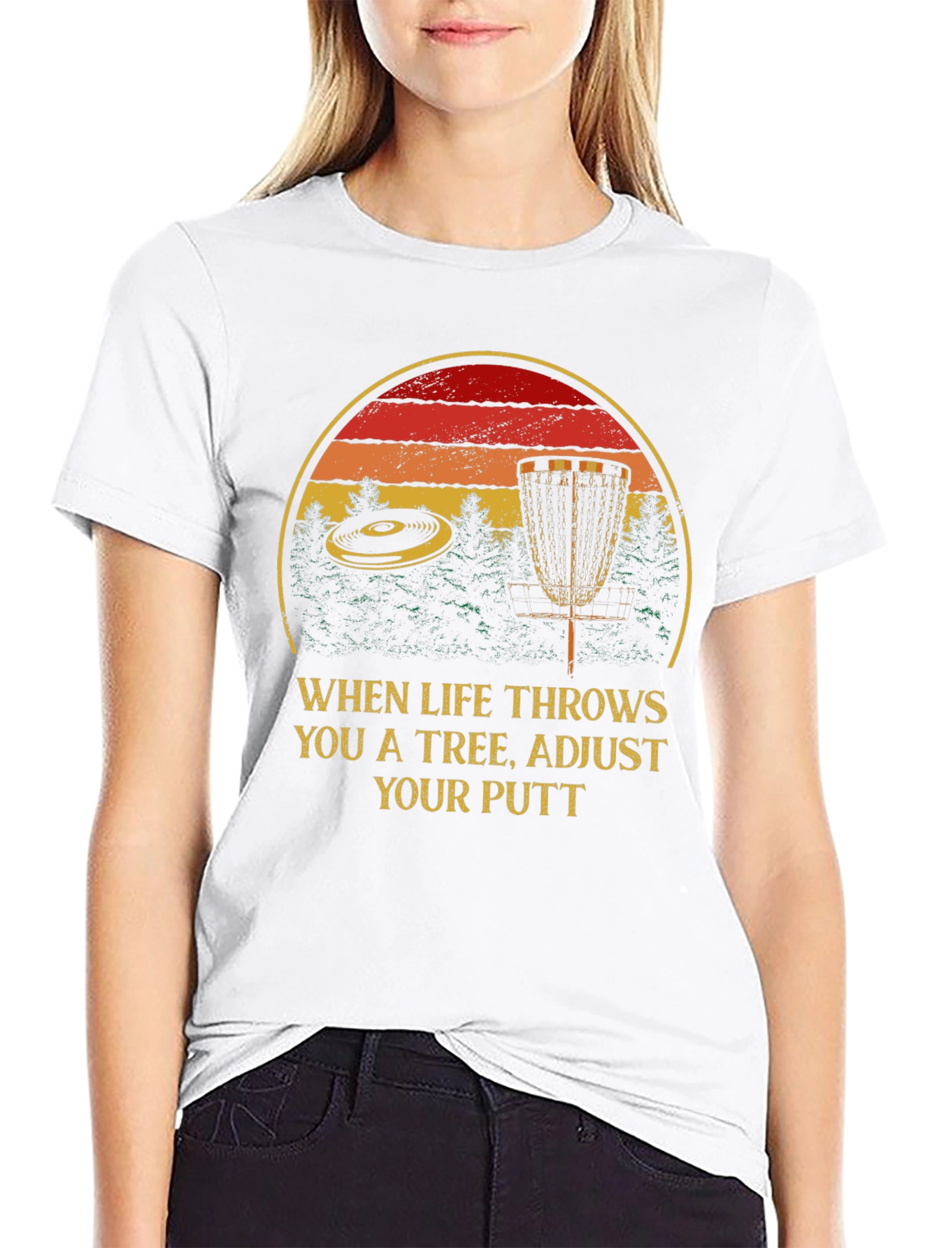 Disc Golf Tee: Adjust Your Putt