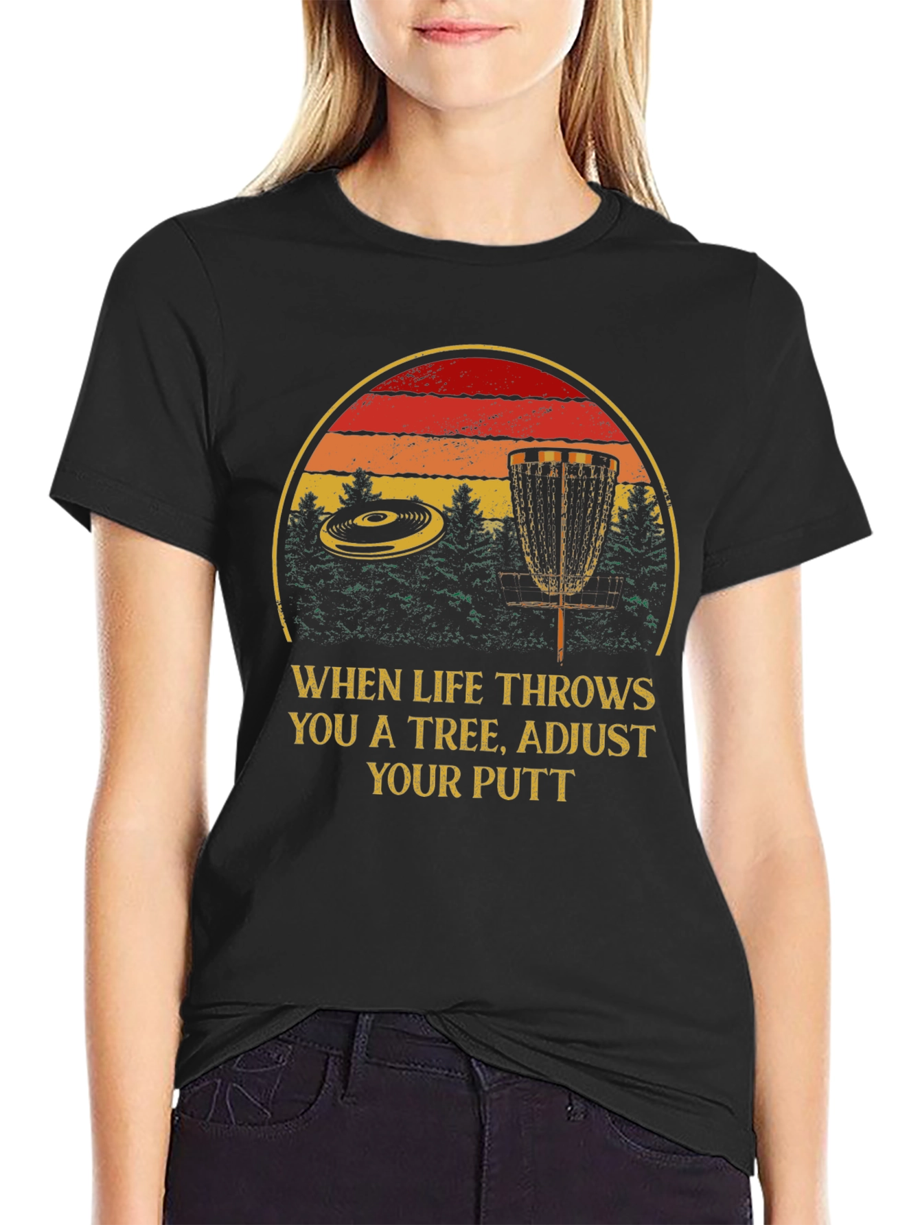 Disc Golf Tee: Adjust Your Putt