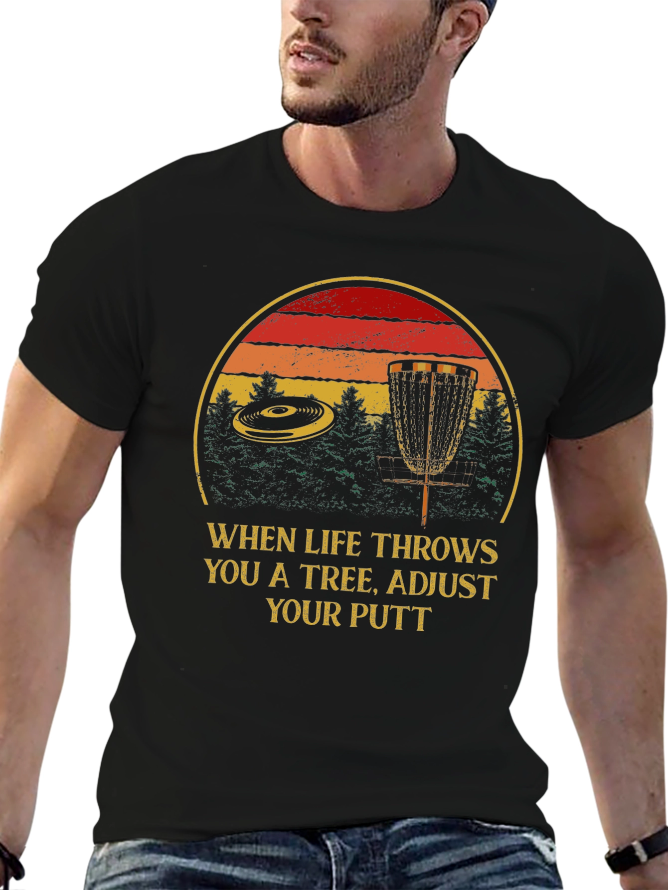 Disc Golf Tee: Adjust Your Putt