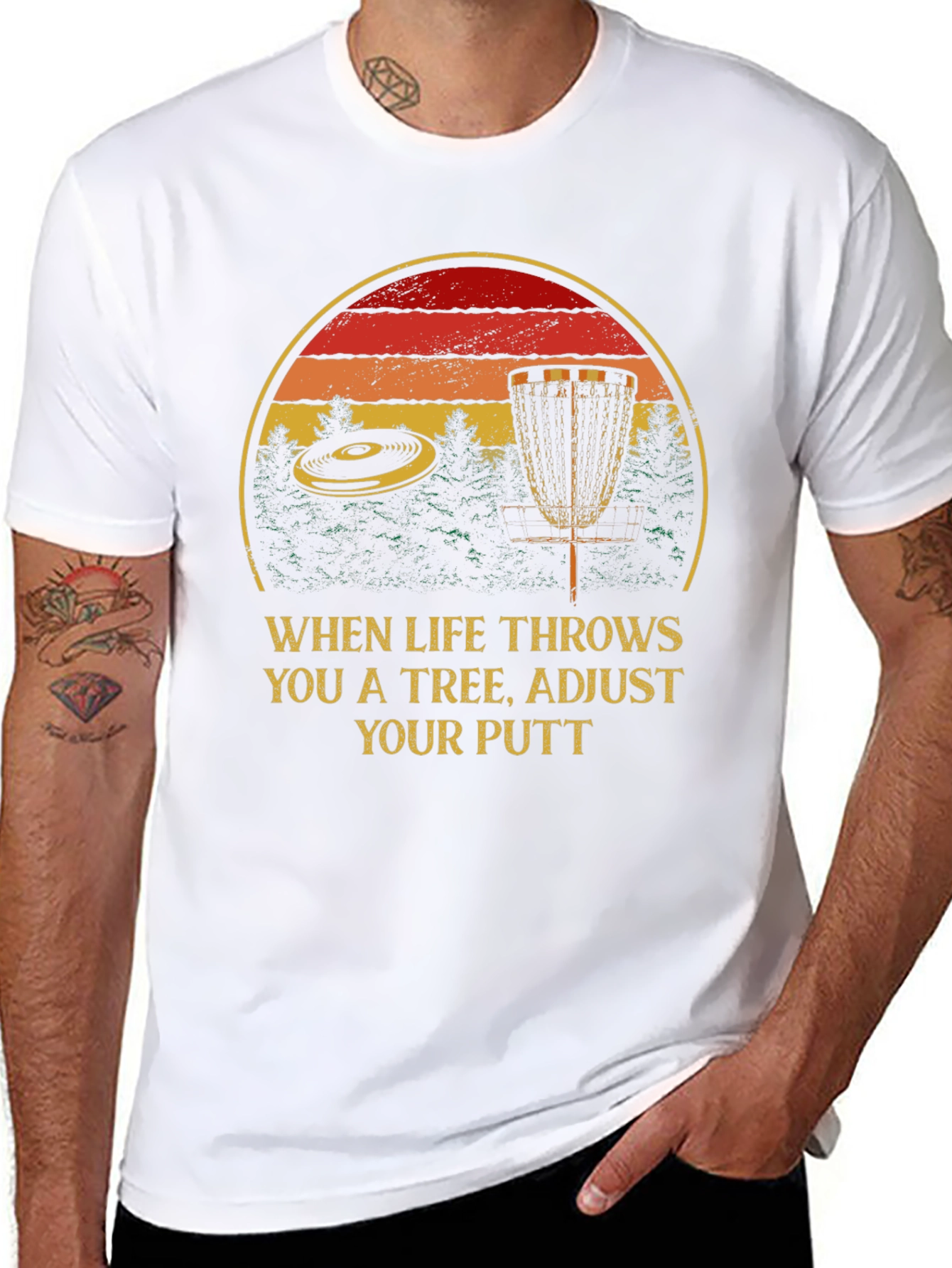 Disc Golf Tee: Adjust Your Putt