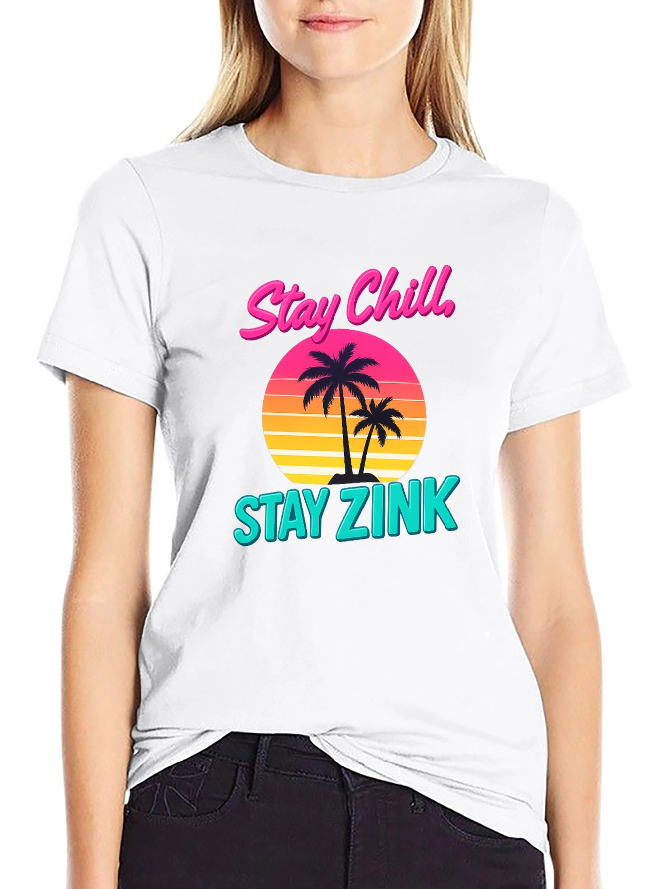 Stay Chill Stay Zink Graphic T-Shirt