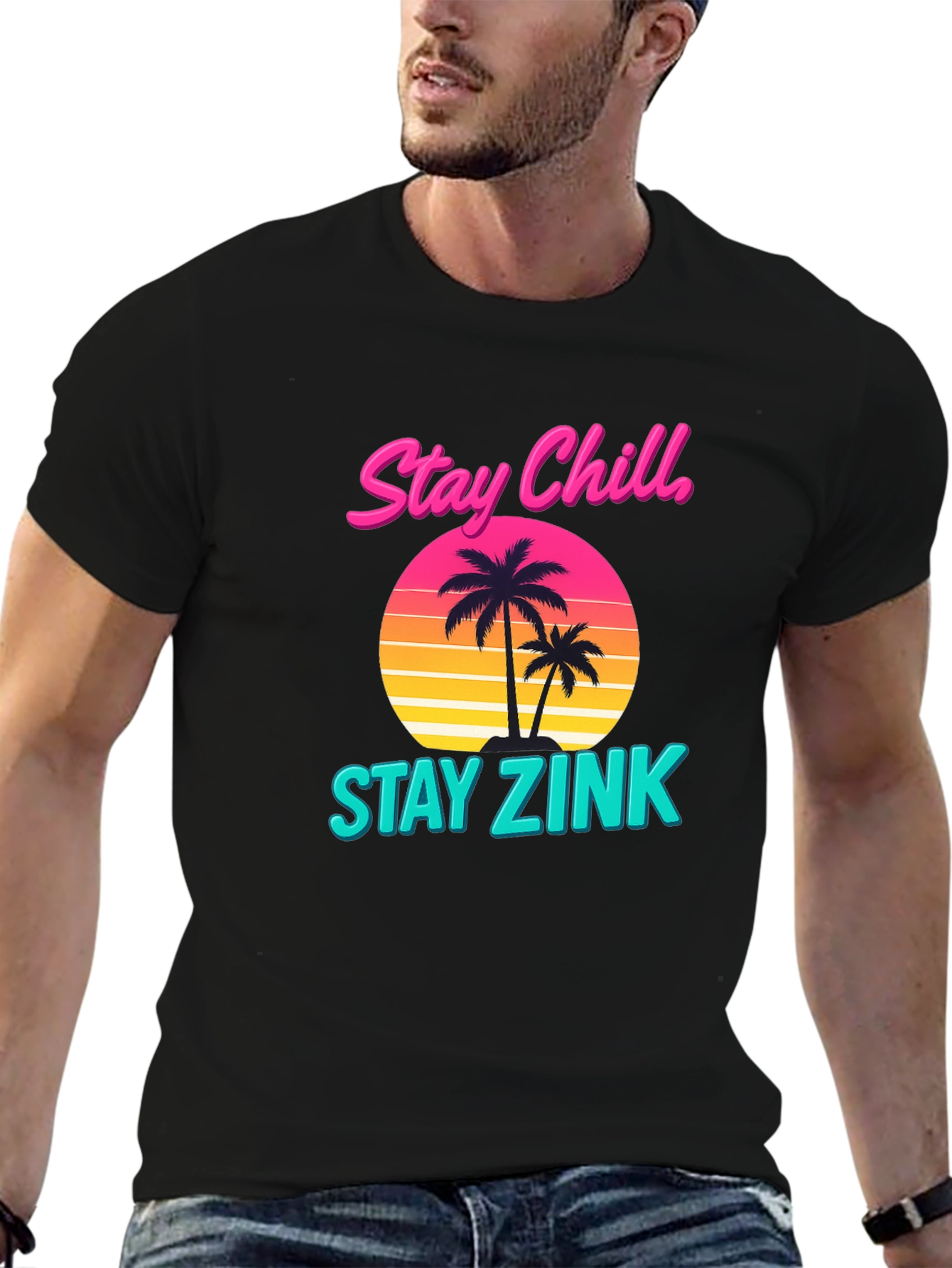 Stay Chill Stay Zink Graphic T-Shirt