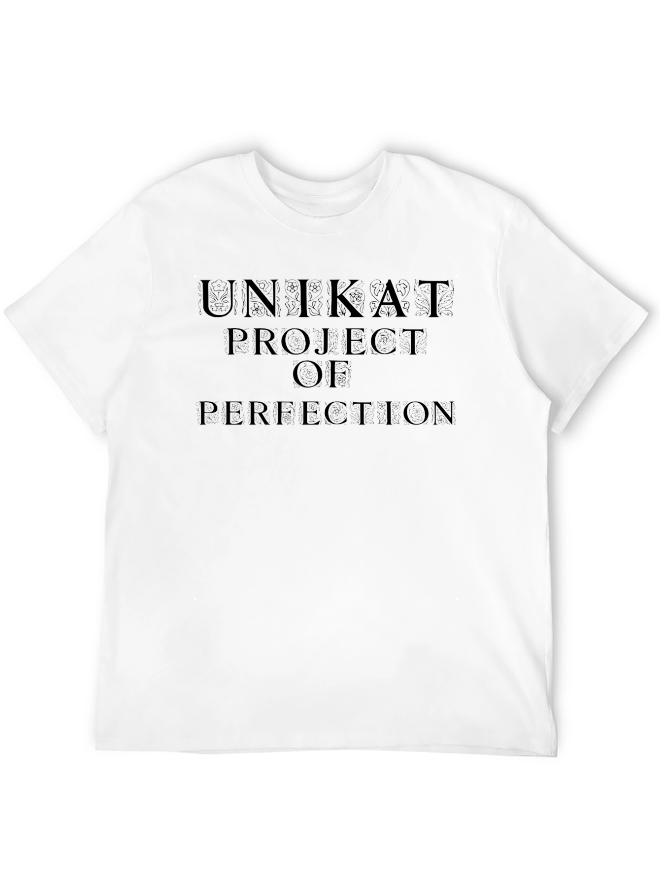 Unikat Project of Perfection Black T-Shirt