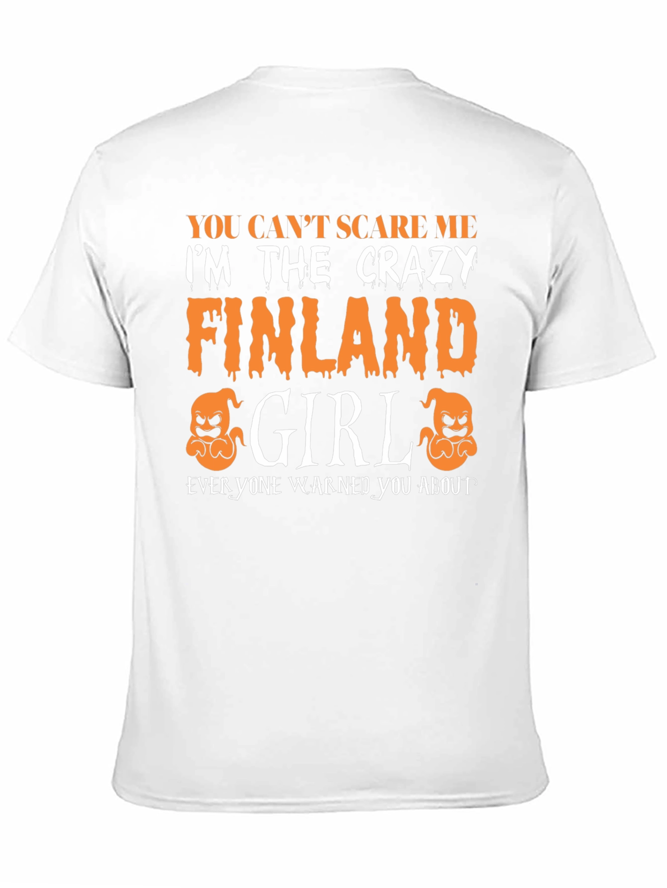 Crazy Finland Girl Halloween T-Shirt