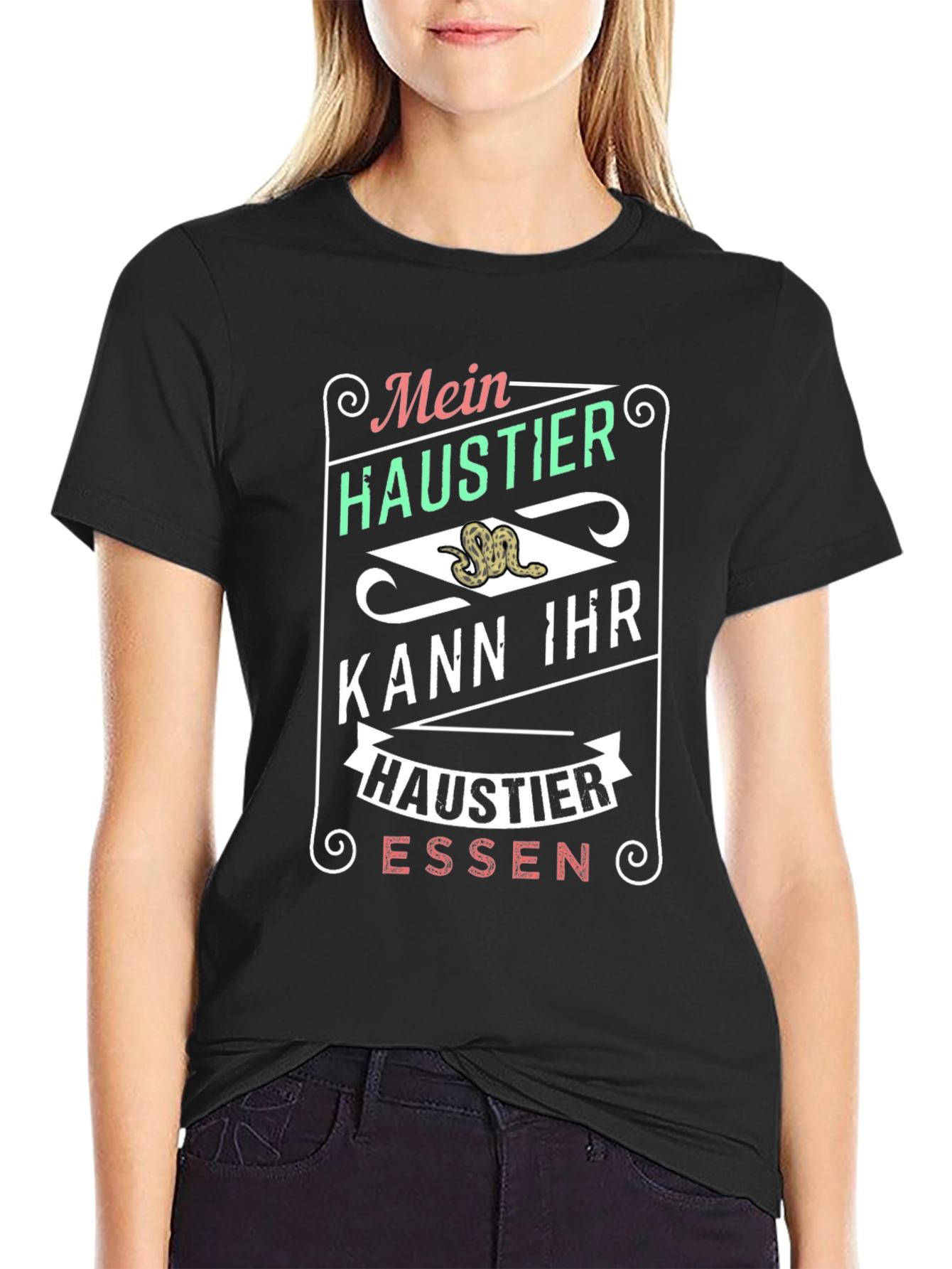 Mein Haustier Kann Ihr Haustier Essen T-Shirt