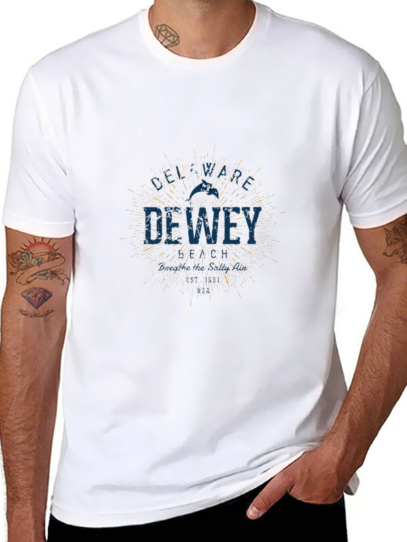 Delaware Dewey Beach Graphic T-Shirt