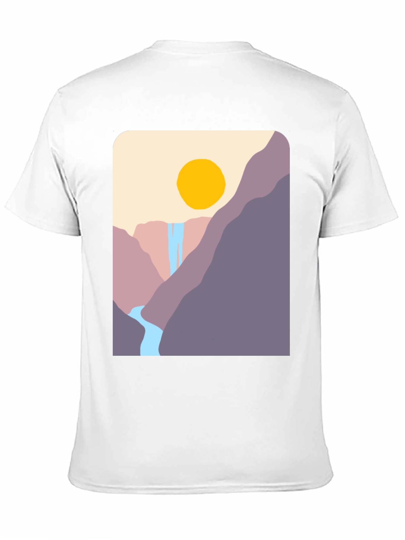 Mountain Vista Graphic Tee - Black