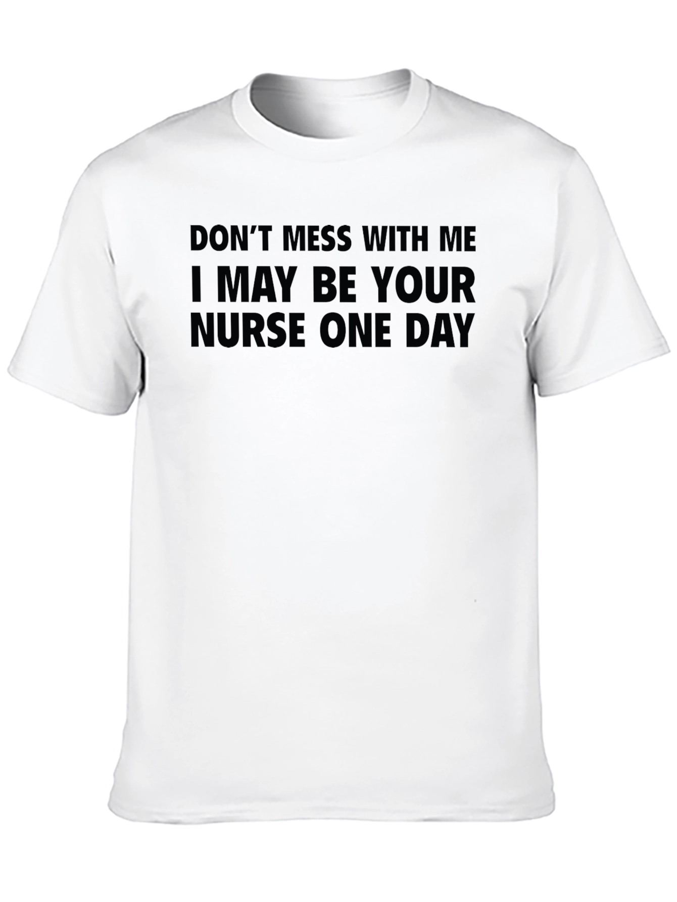 Nurse One Day Graphic T-Shirt - Black