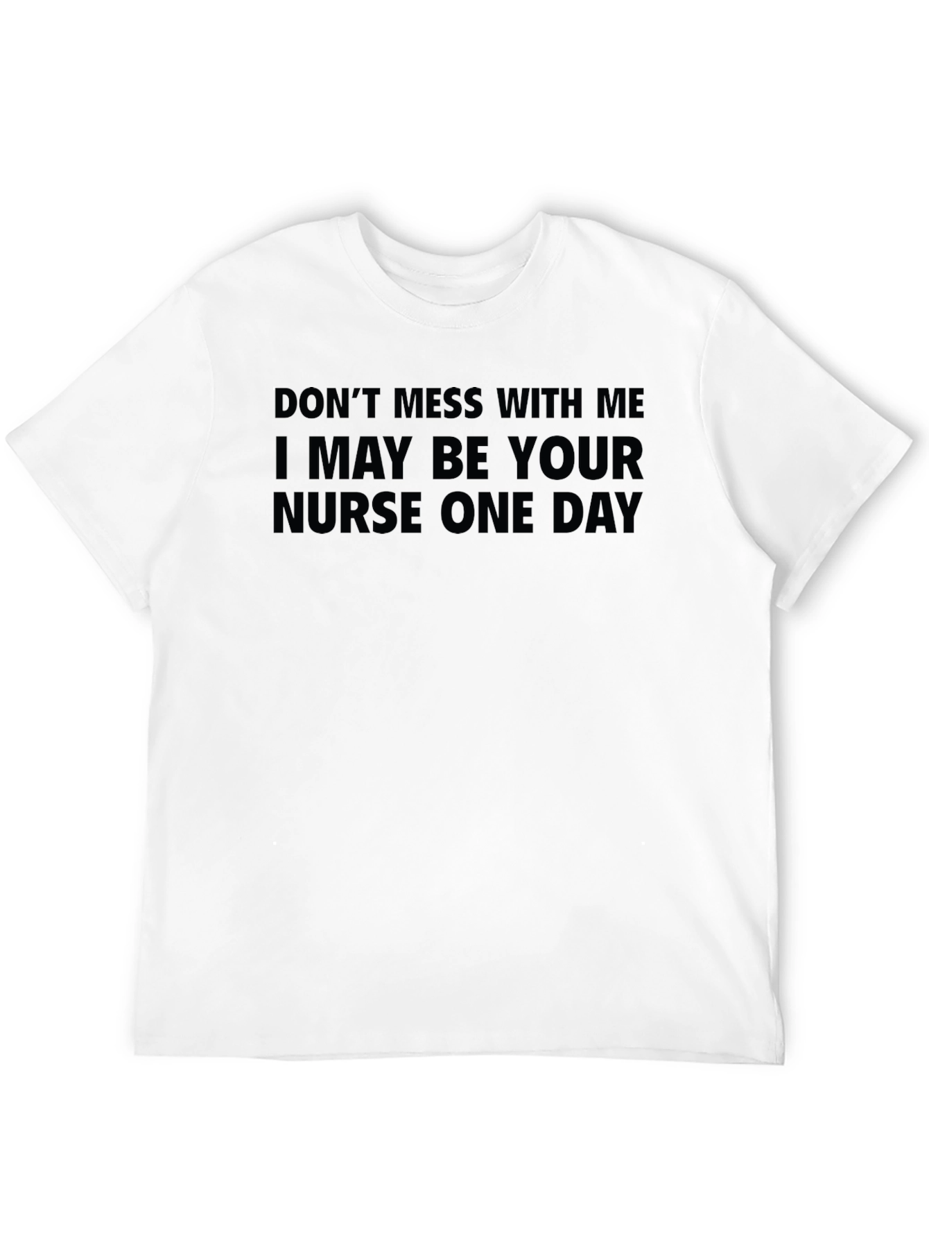 Nurse One Day Graphic T-Shirt - Black