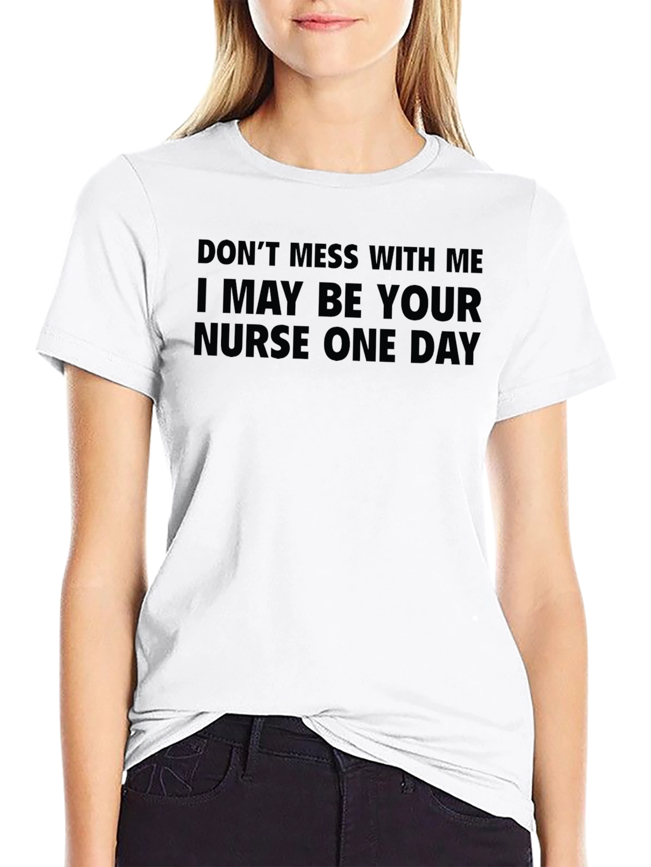 Nurse One Day Graphic T-Shirt - Black