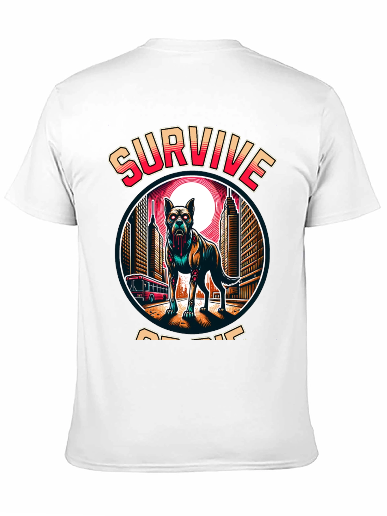 Survive Zombie Dog T-Shirt