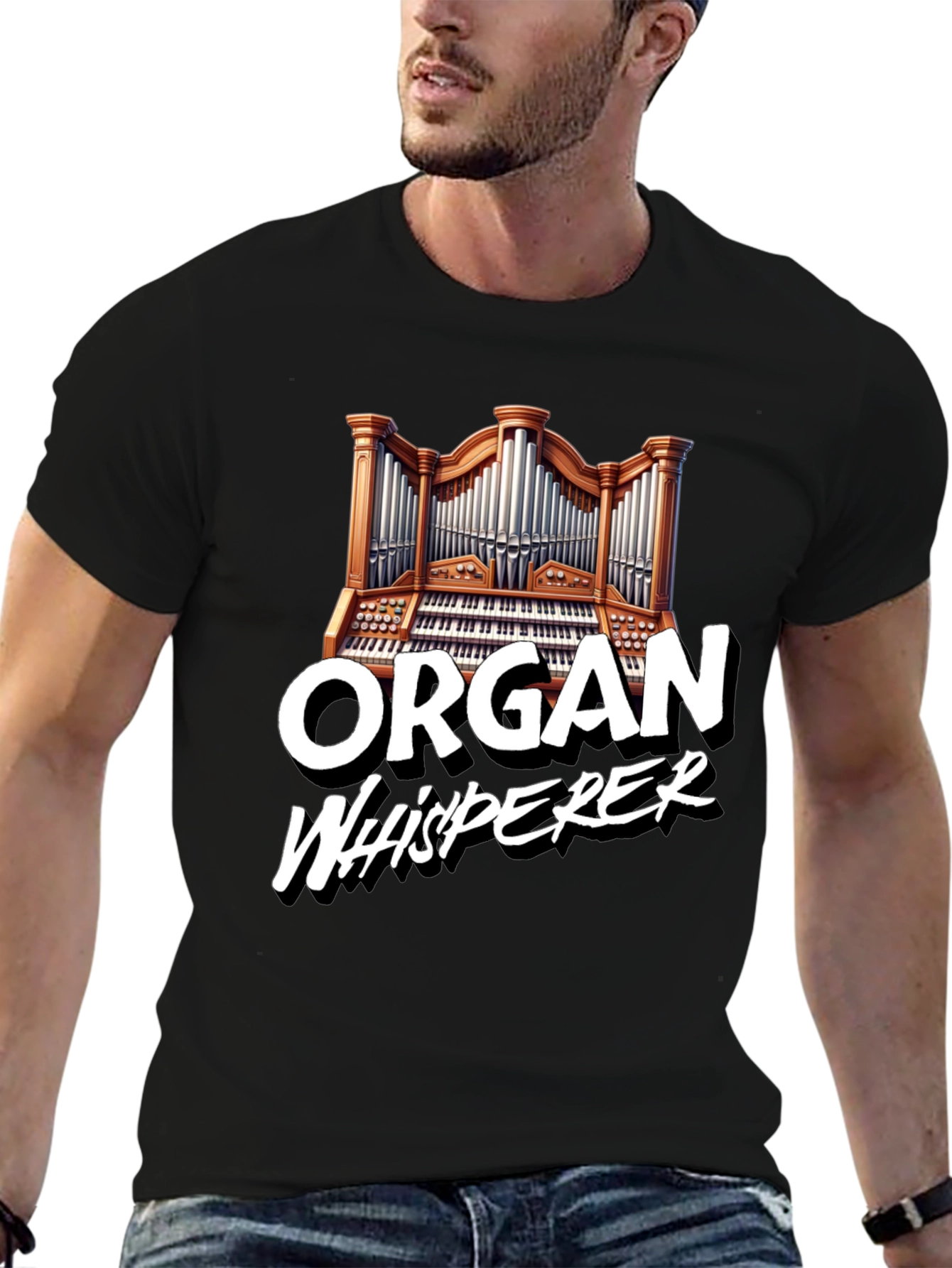 Organ Whisperer T-Shirt - Musician Tee