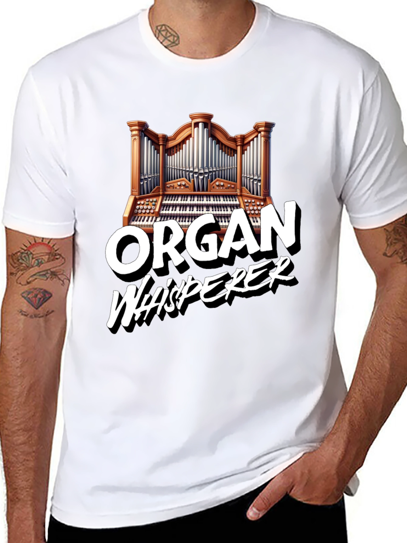 Organ Whisperer T-Shirt - Musician Tee