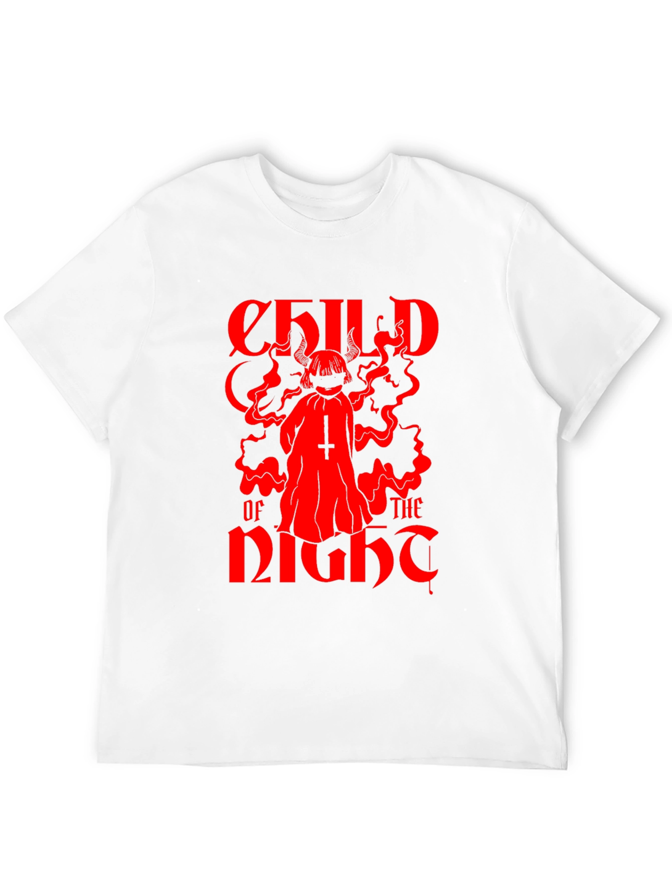 Child of the Night Graphic Tee - Black